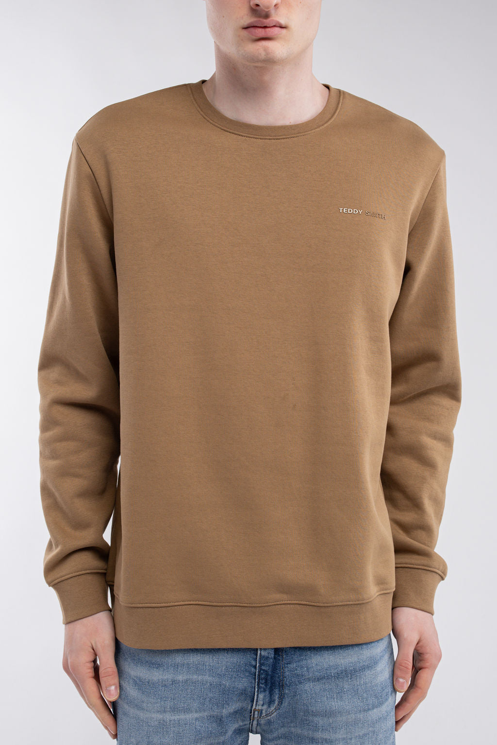 Sweat col rond S-NARK RC NOISETTE