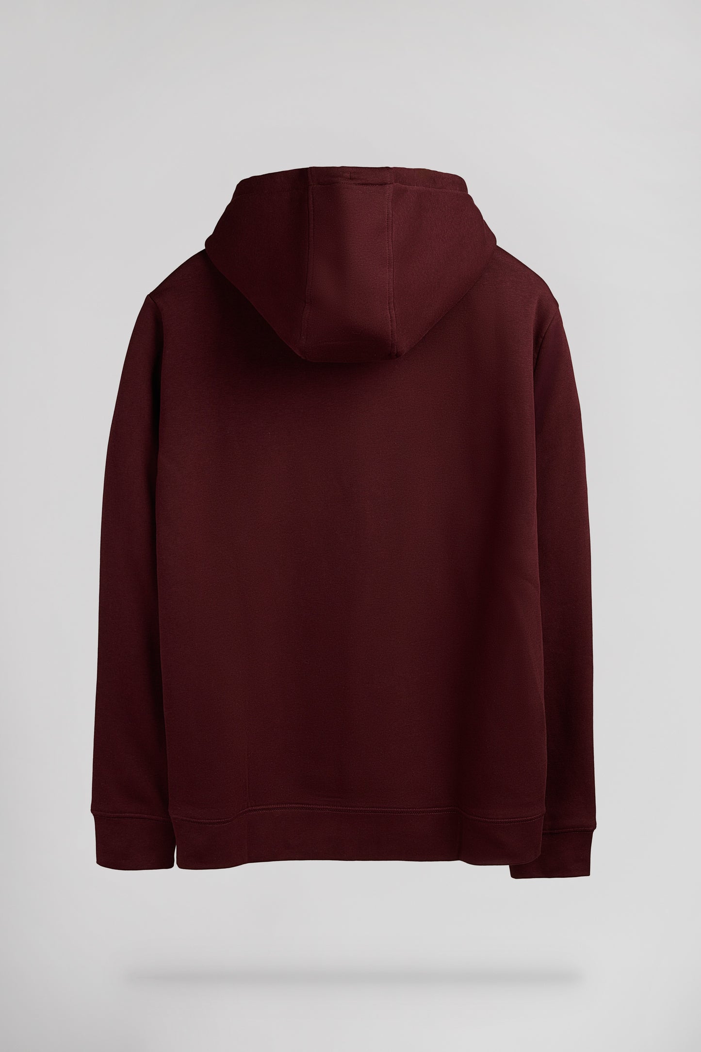 Sweat à capuche S-JIM HOODY BORDEAUX FONCE