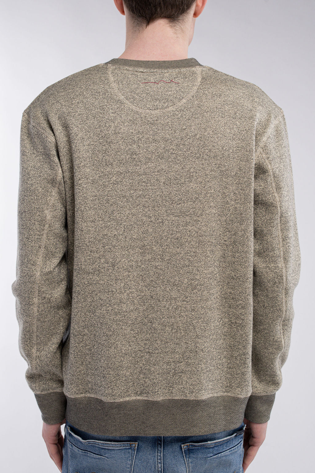 Sweat loose col rond S-YANIS RC BEIGE CHINE