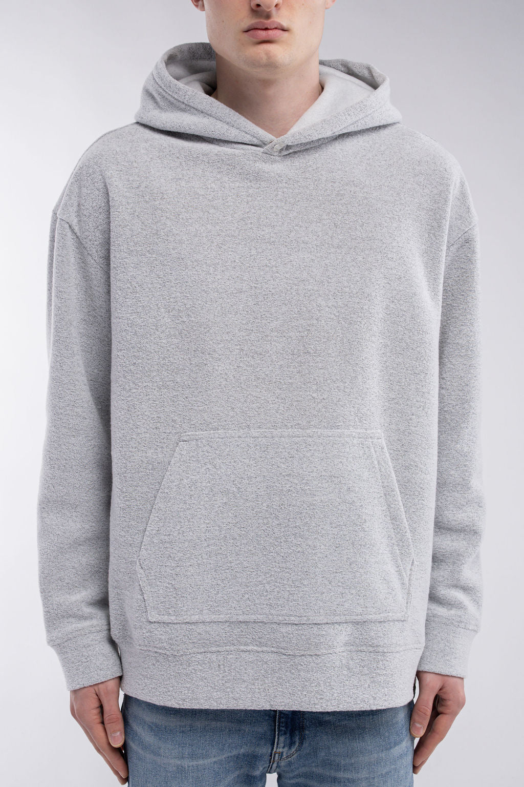 Sweat S-PASCAL HOODY GRIS CHINE1