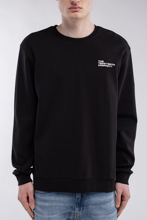 Sweat col rond S-COMPANY RC NOIR