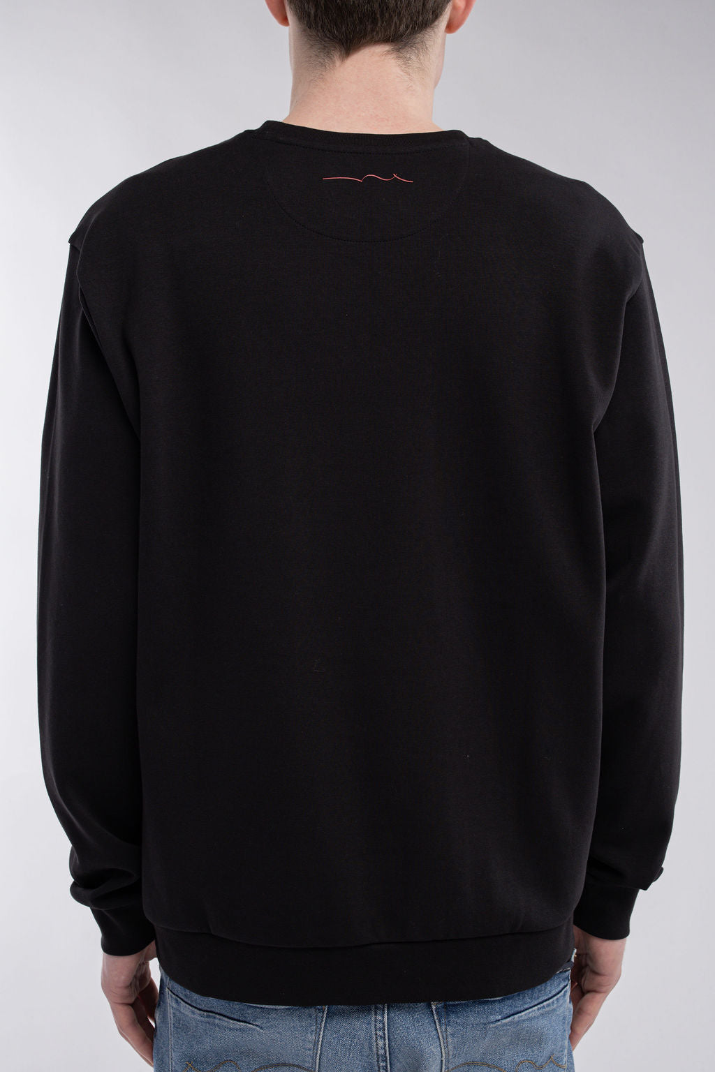 Sweat col rond S-COMPANY RC NOIR