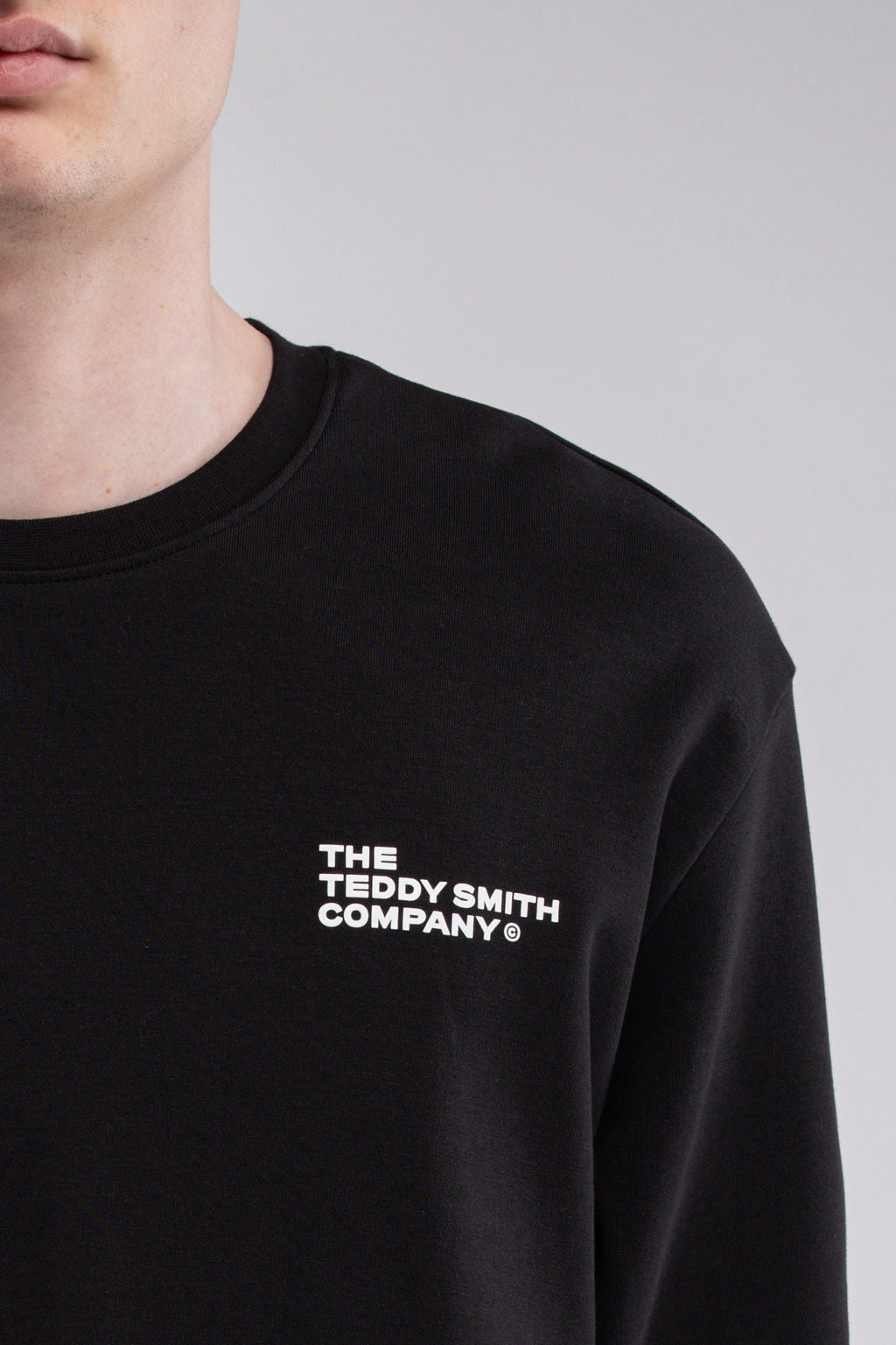 Sweat col rond S-COMPANY RC NOIR