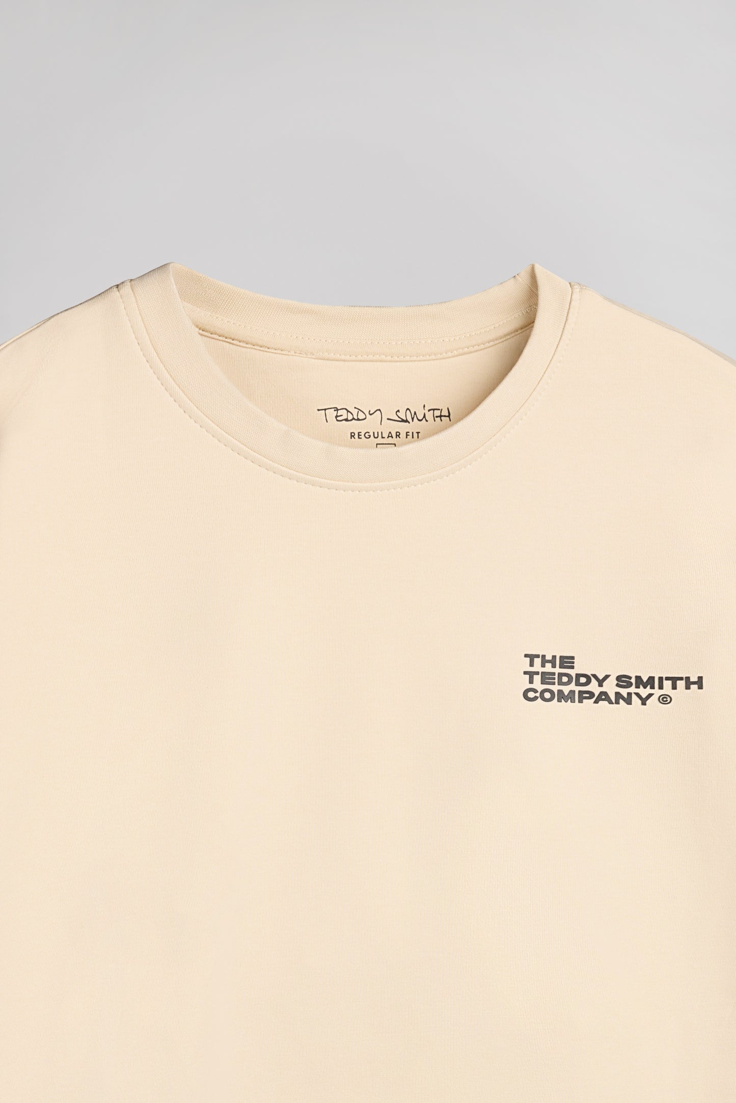 Sweat col rond S-COMPANY RC CREAM