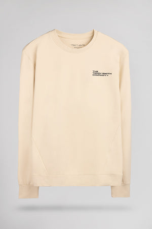 Sweat col rond S-COMPANY RC CREAM