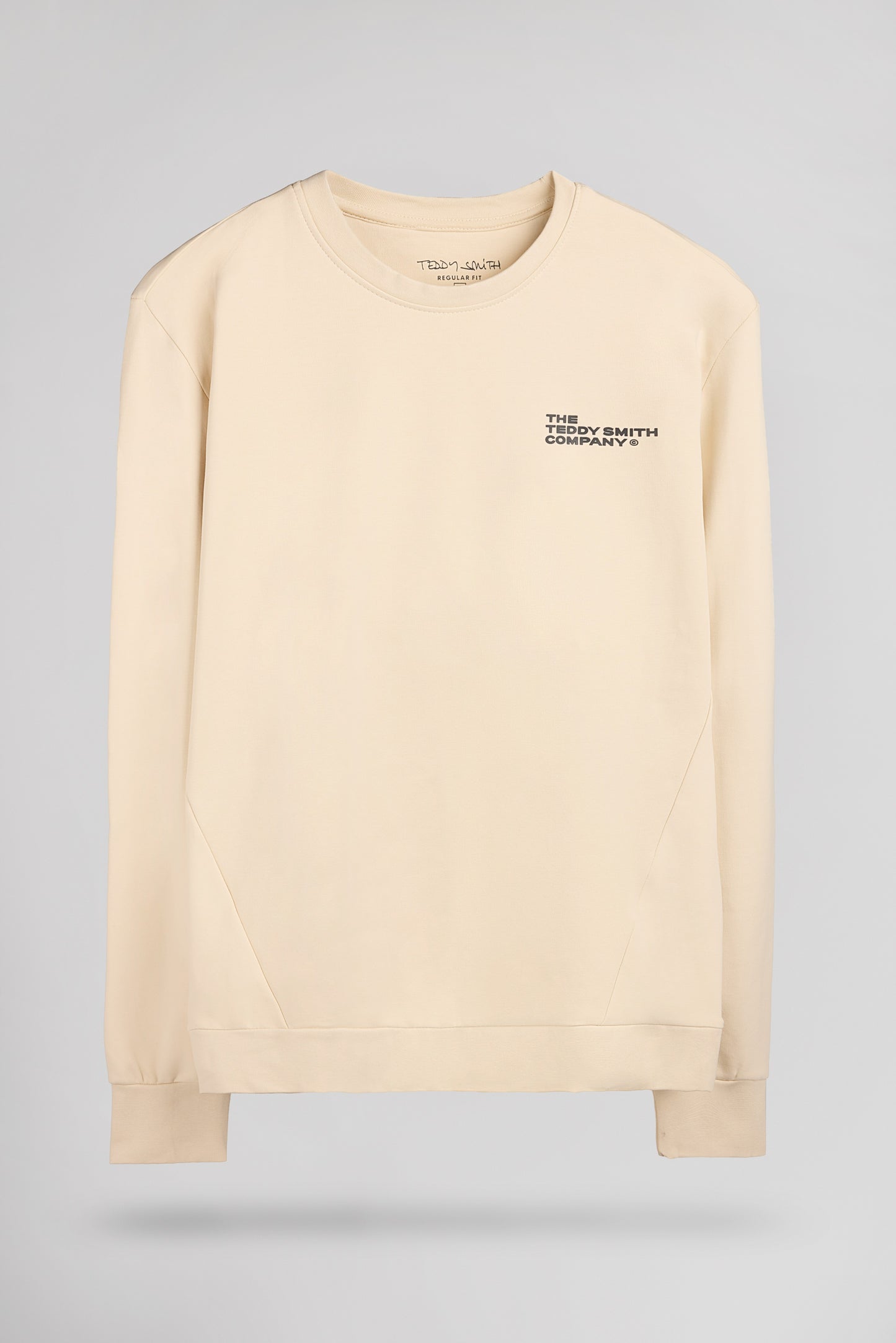 Sweat col rond S-COMPANY RC CREAM