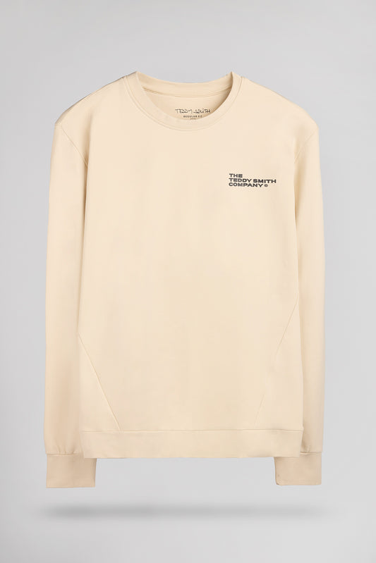 Achat Sweat col rond S-COMPANY RC CREAM