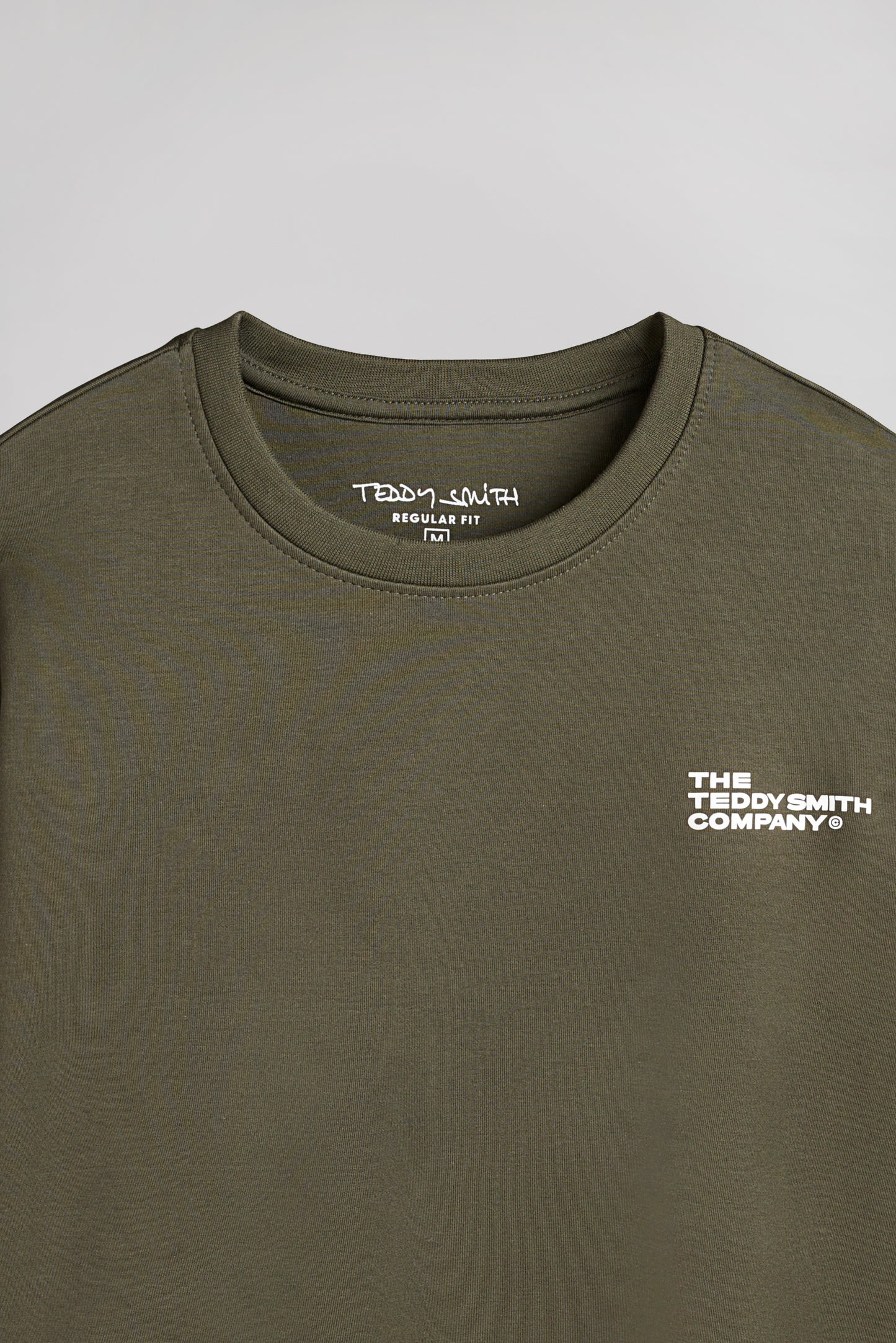 Sweat col rond S-COMPANY RC DEEP KAKI