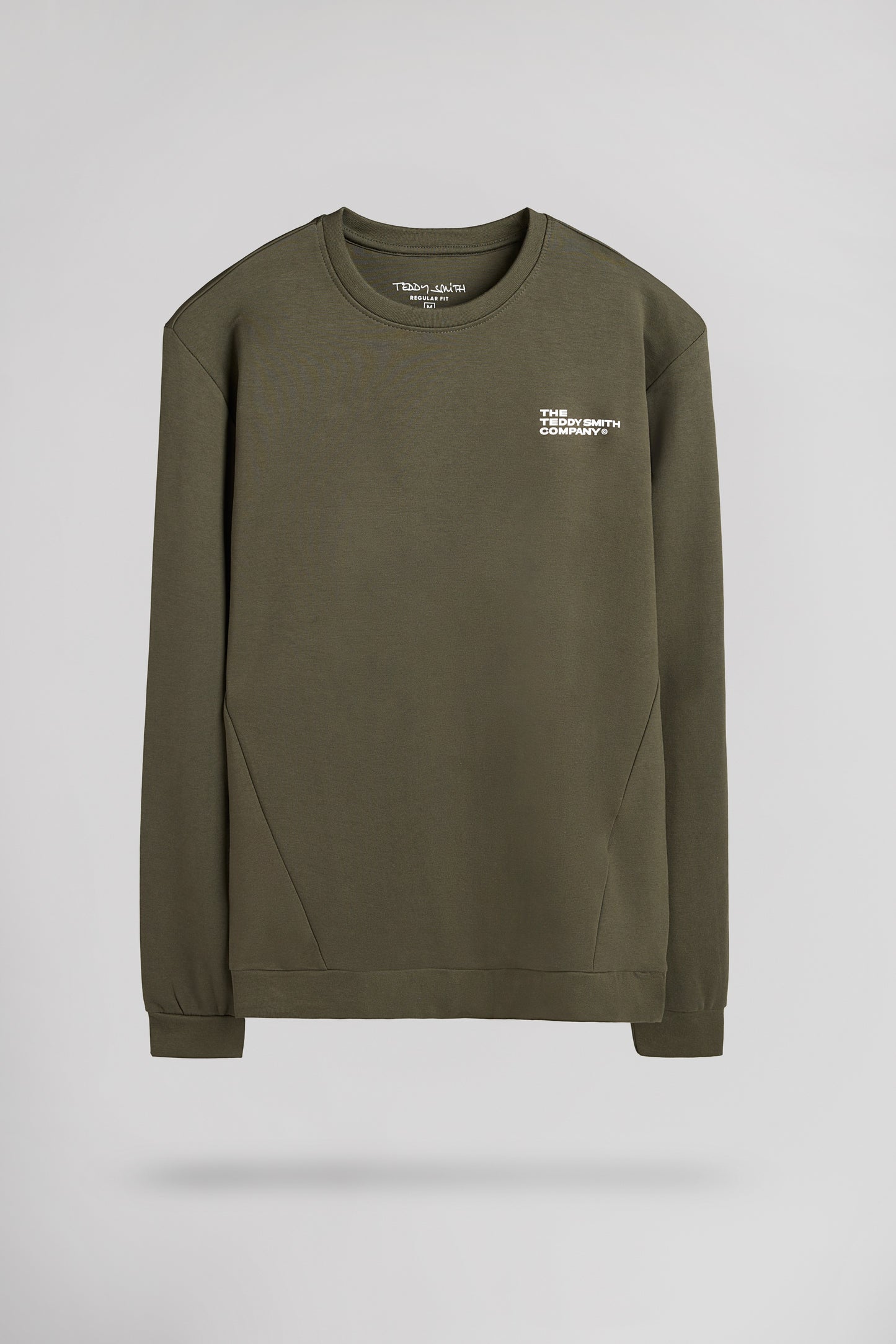Sweat col rond S-COMPANY RC DEEP KAKI