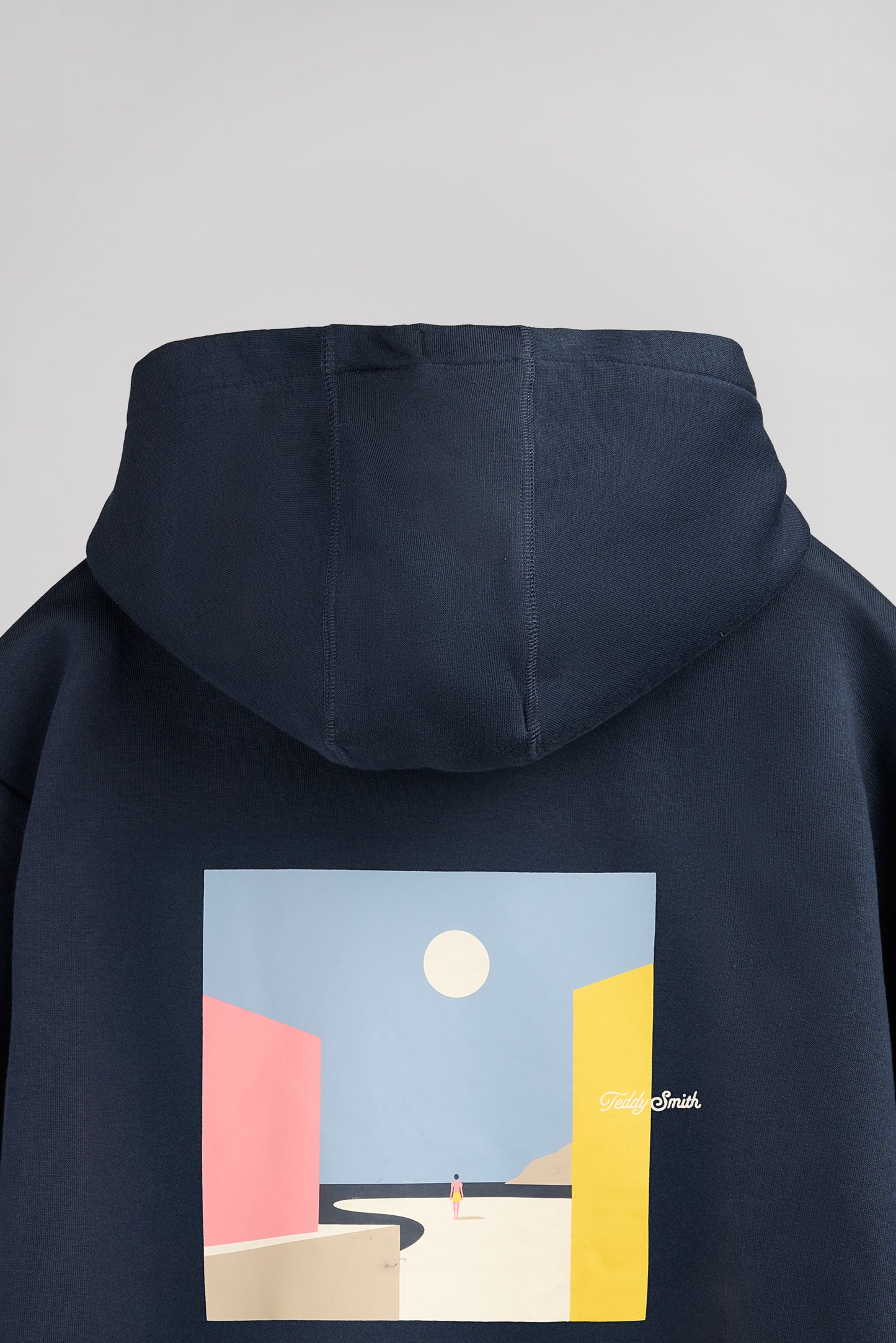 Sweat à capuche S-MINIMALIST HO TOTAL NAVY
