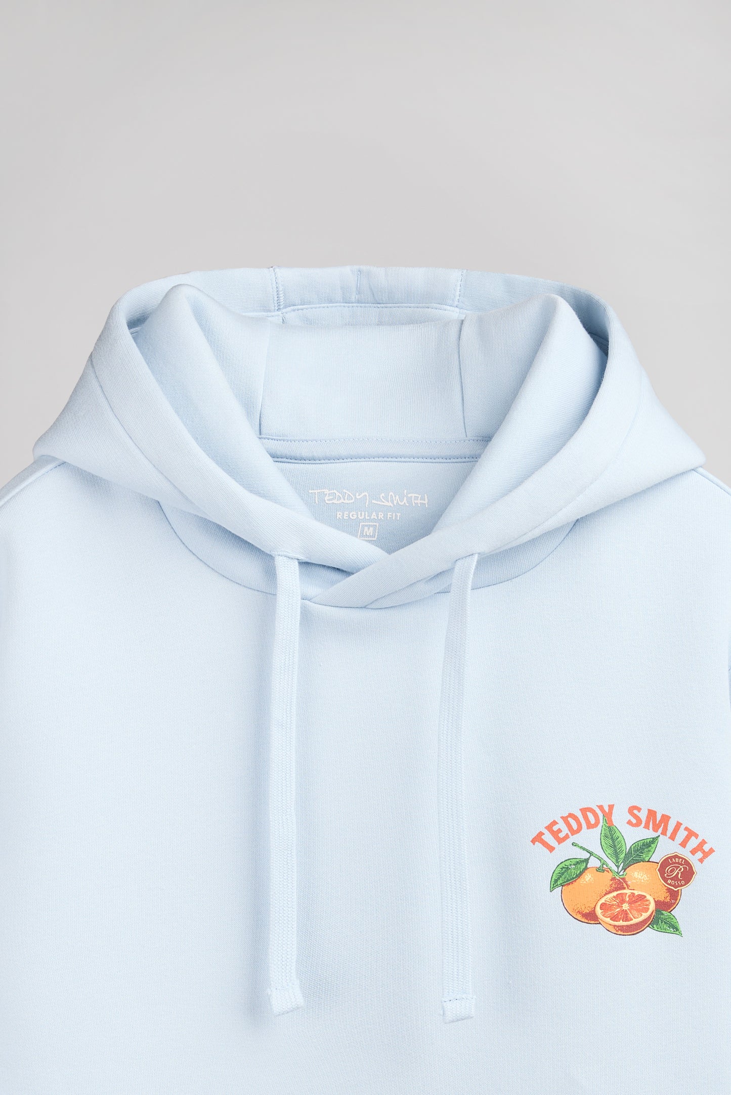Sweat à capuche S-CAPRI HOODY PASTEL BLUE