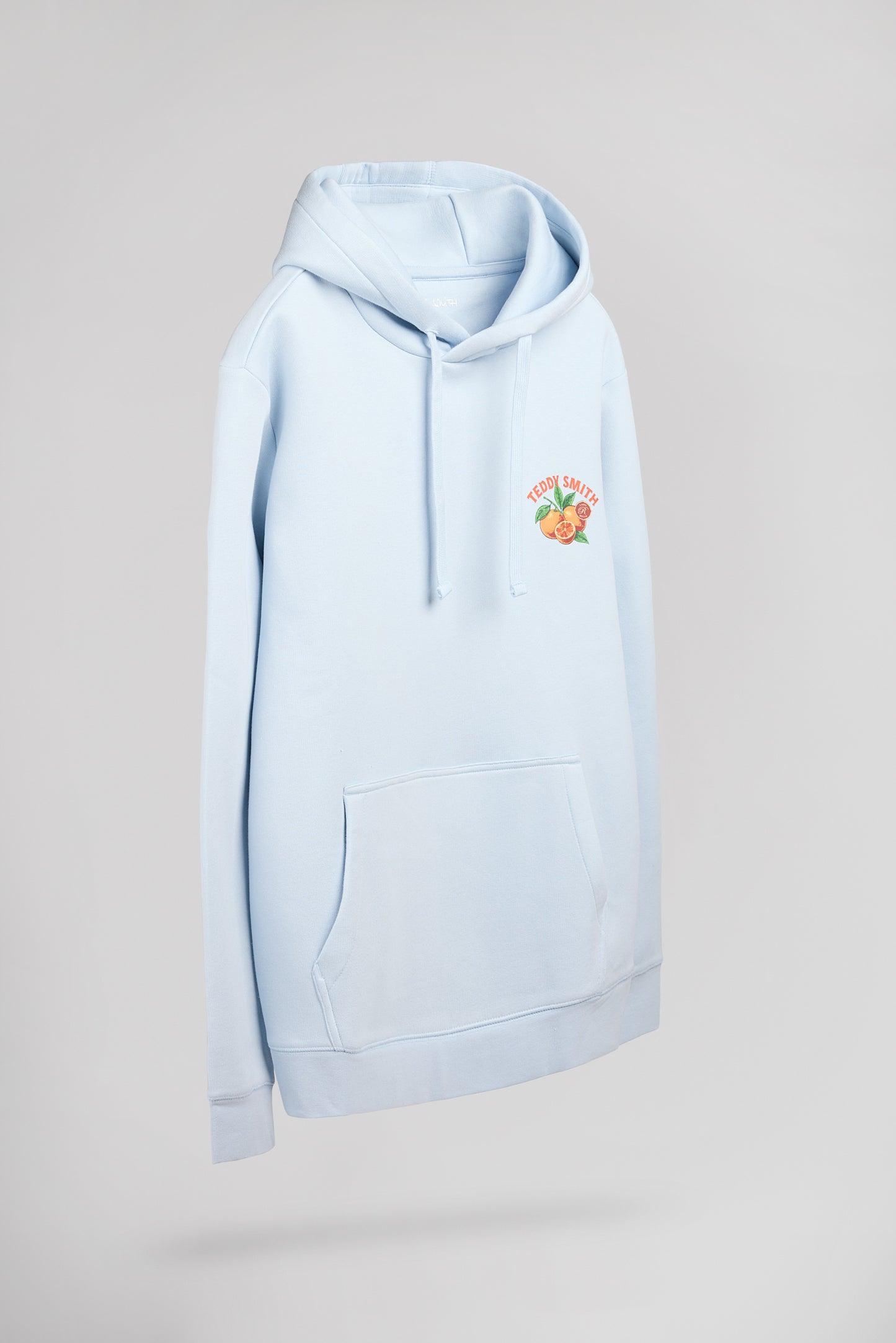 Sweat à capuche S-CAPRI HOODY PASTEL BLUE