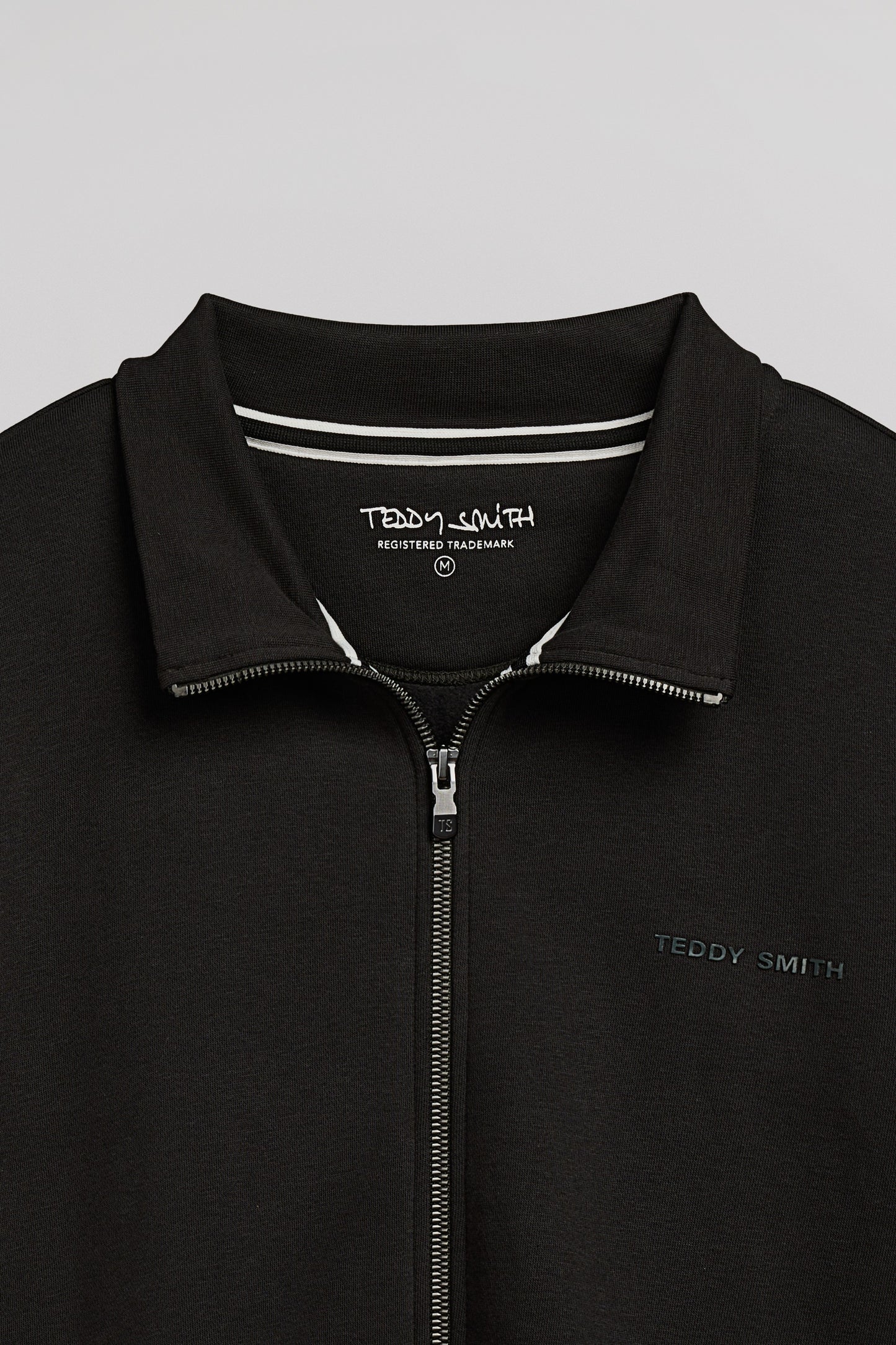 Sweat zippé col montant G-NARKUS ZIP NOIR