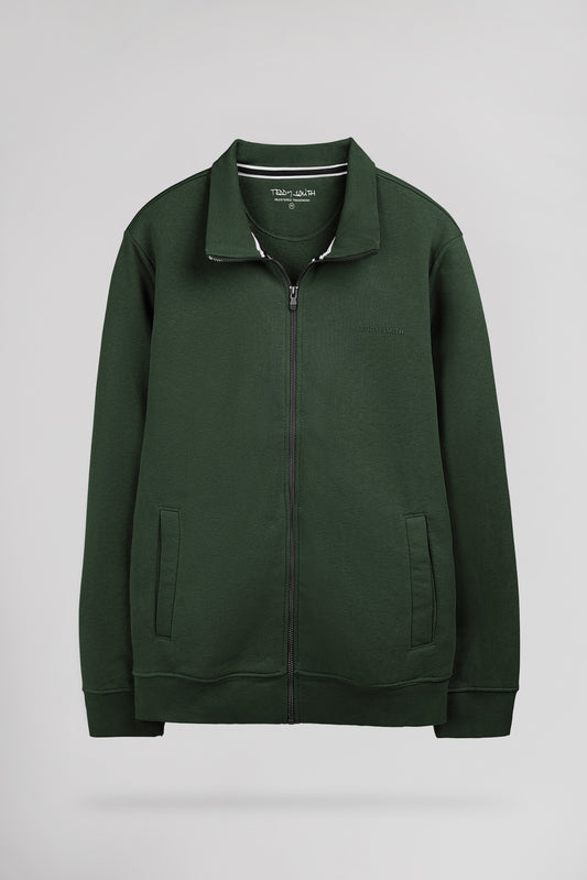 Achat Gilet col montant G-NARKUS ZIP VERT SCARABE