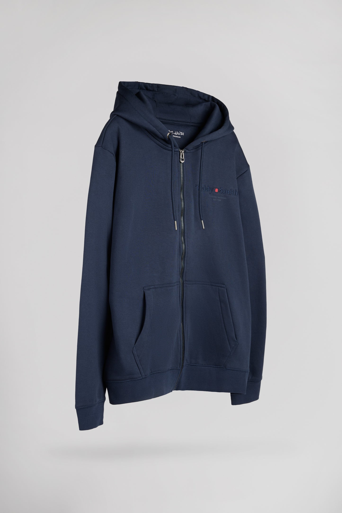Gilet sherpa zippé à capuche GICLASS JIM HZ TOTAL NAVY