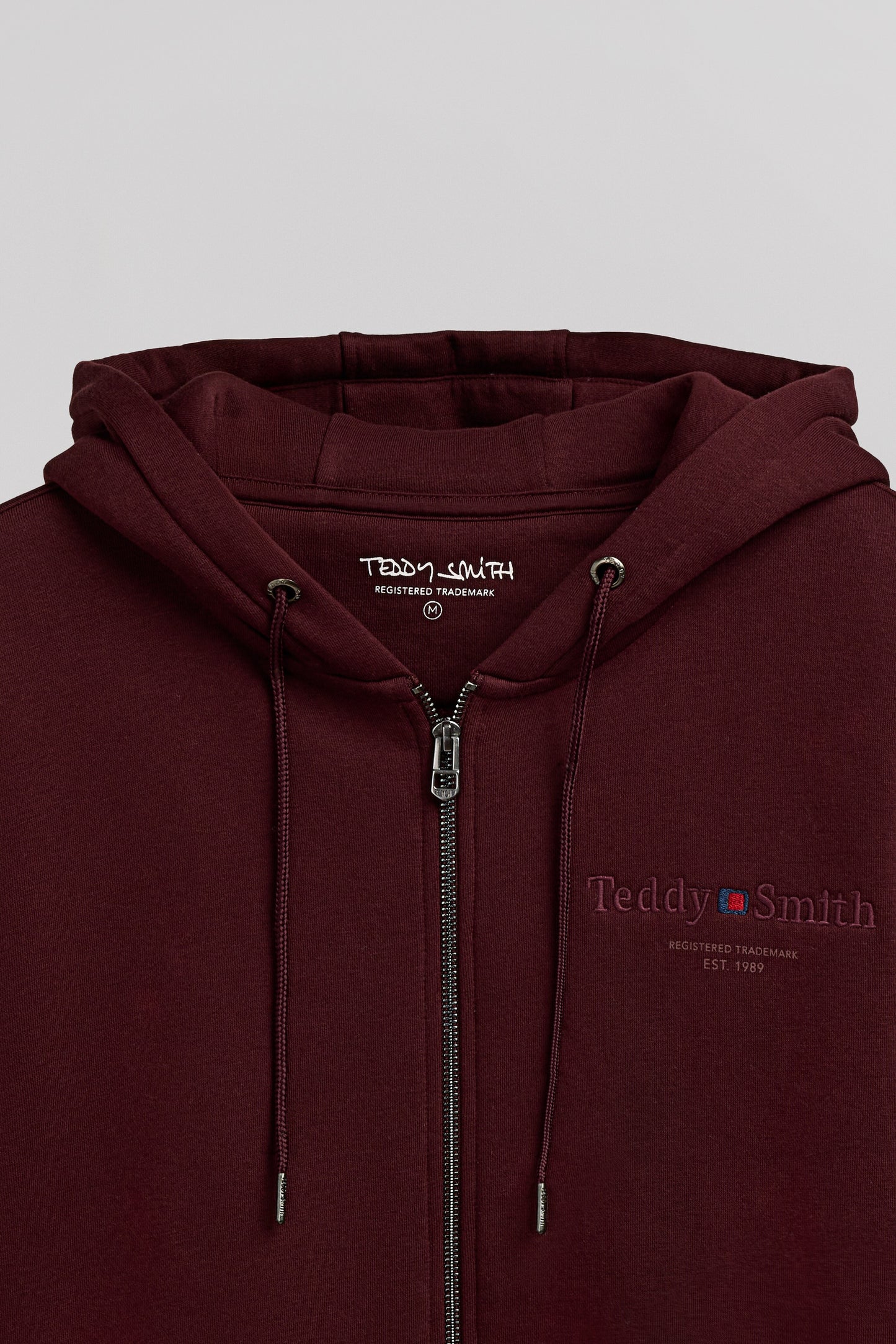 Gilet à capuche GICLASS JIM HZ BORDEAUX FONCE