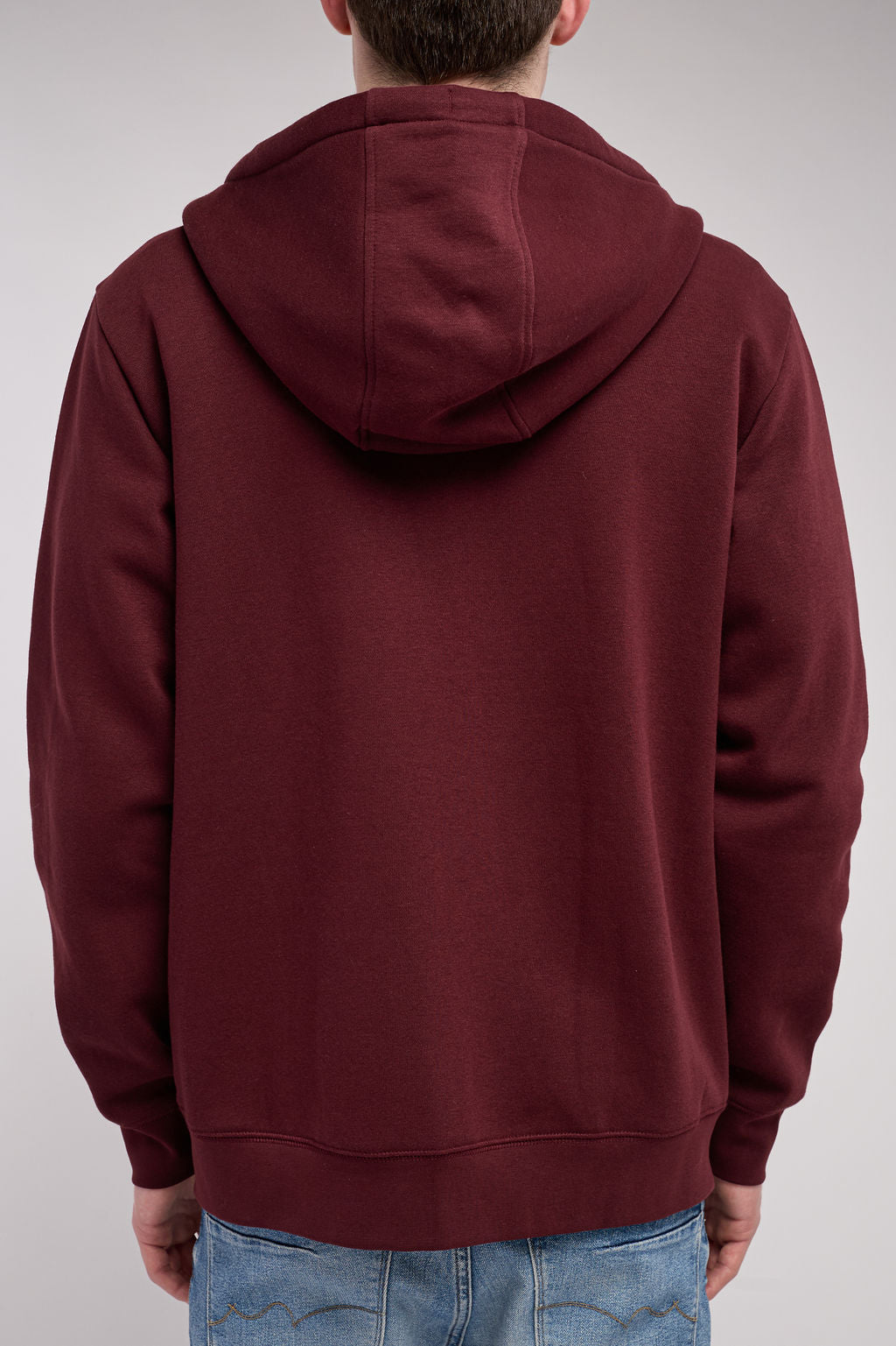 Gilet à capuche GICLASS JIM HZ BORDEAUX FONCE