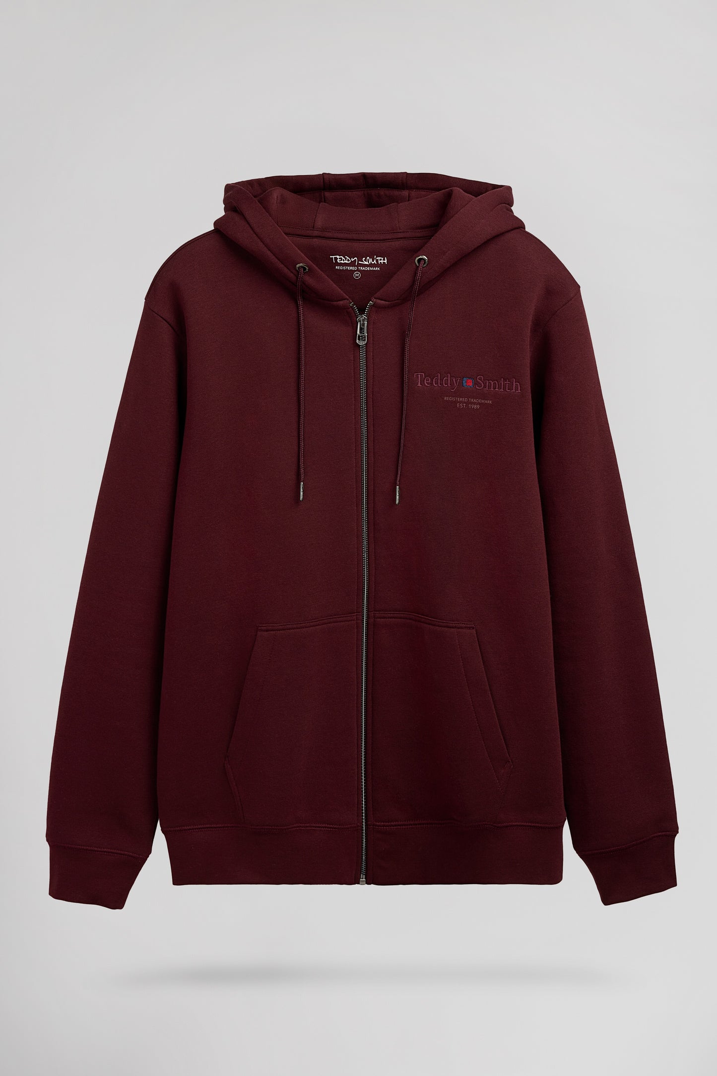 Gilet à capuche GICLASS JIM HZ BORDEAUX FONCE