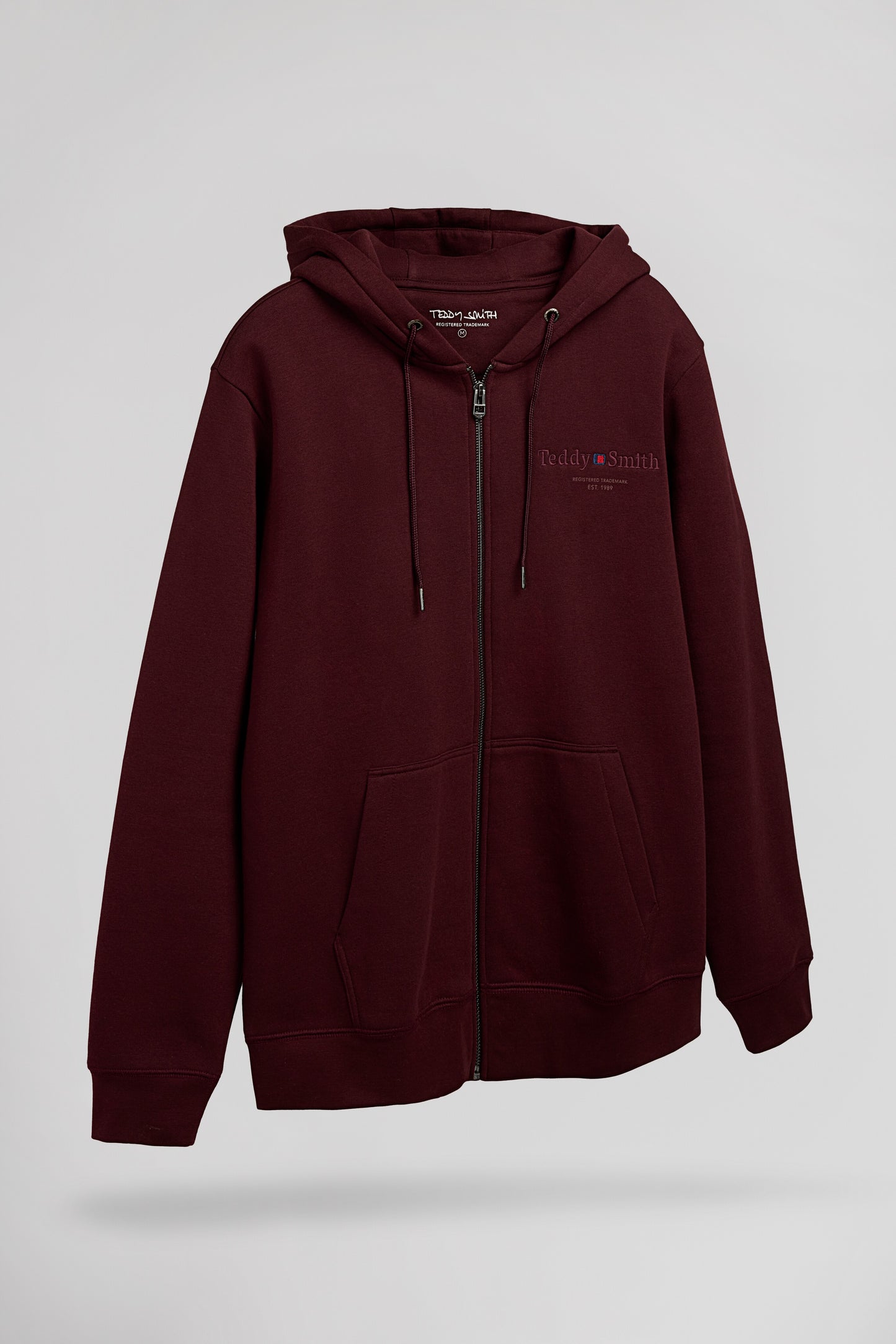 Gilet à capuche GICLASS JIM HZ BORDEAUX FONCE