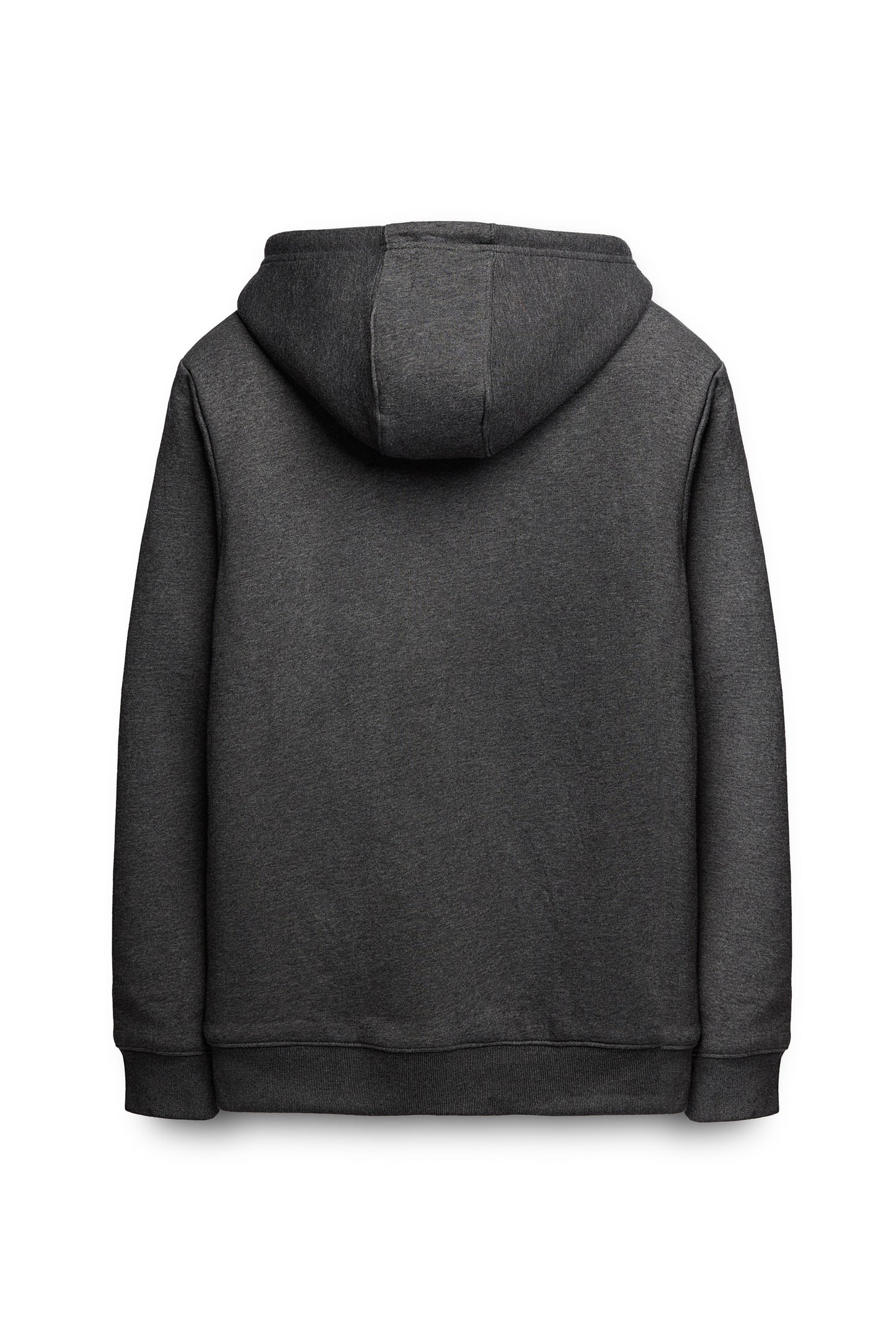 Gilet sweat sherpa zippé à capuche GICLASS NAIL HZ MELANGE BLACK