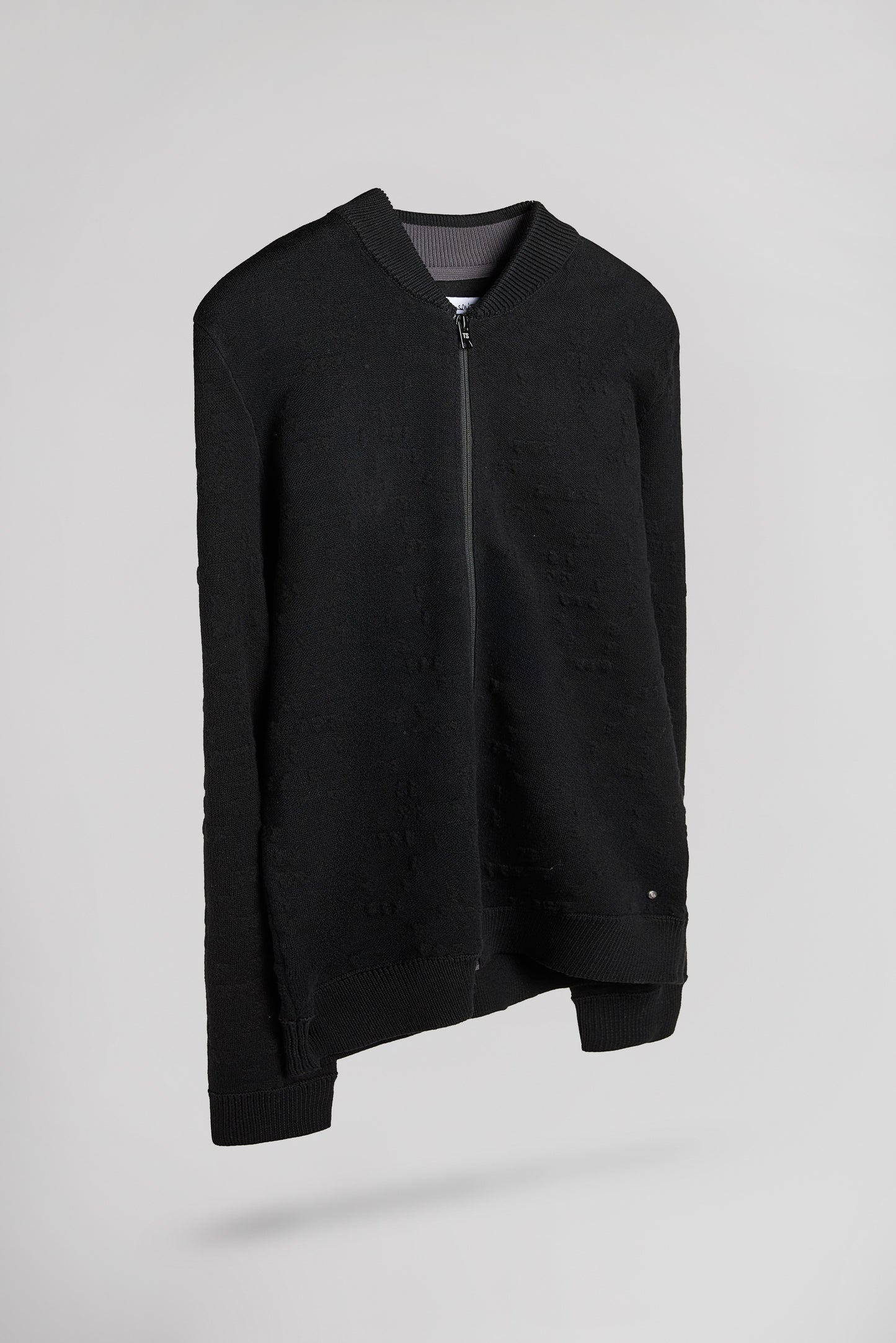 Gilet zippé col bomber G-MALONE NOIR