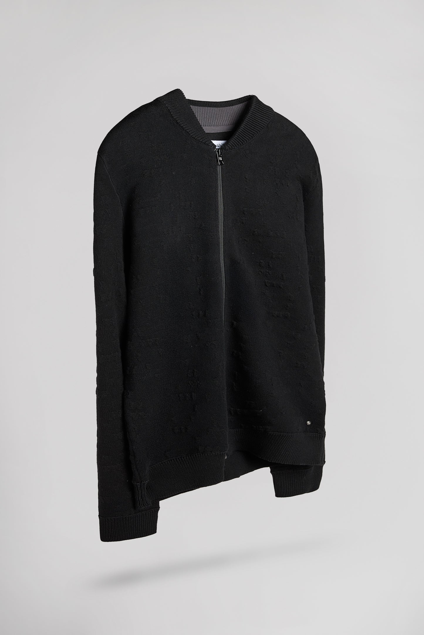 Gilet zippé col bomber G-MALONE NOIR