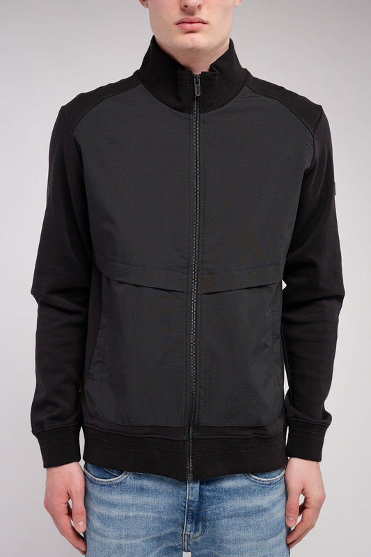 Achat Gilet sweat col montant G-SABIN ZIP NOIR
