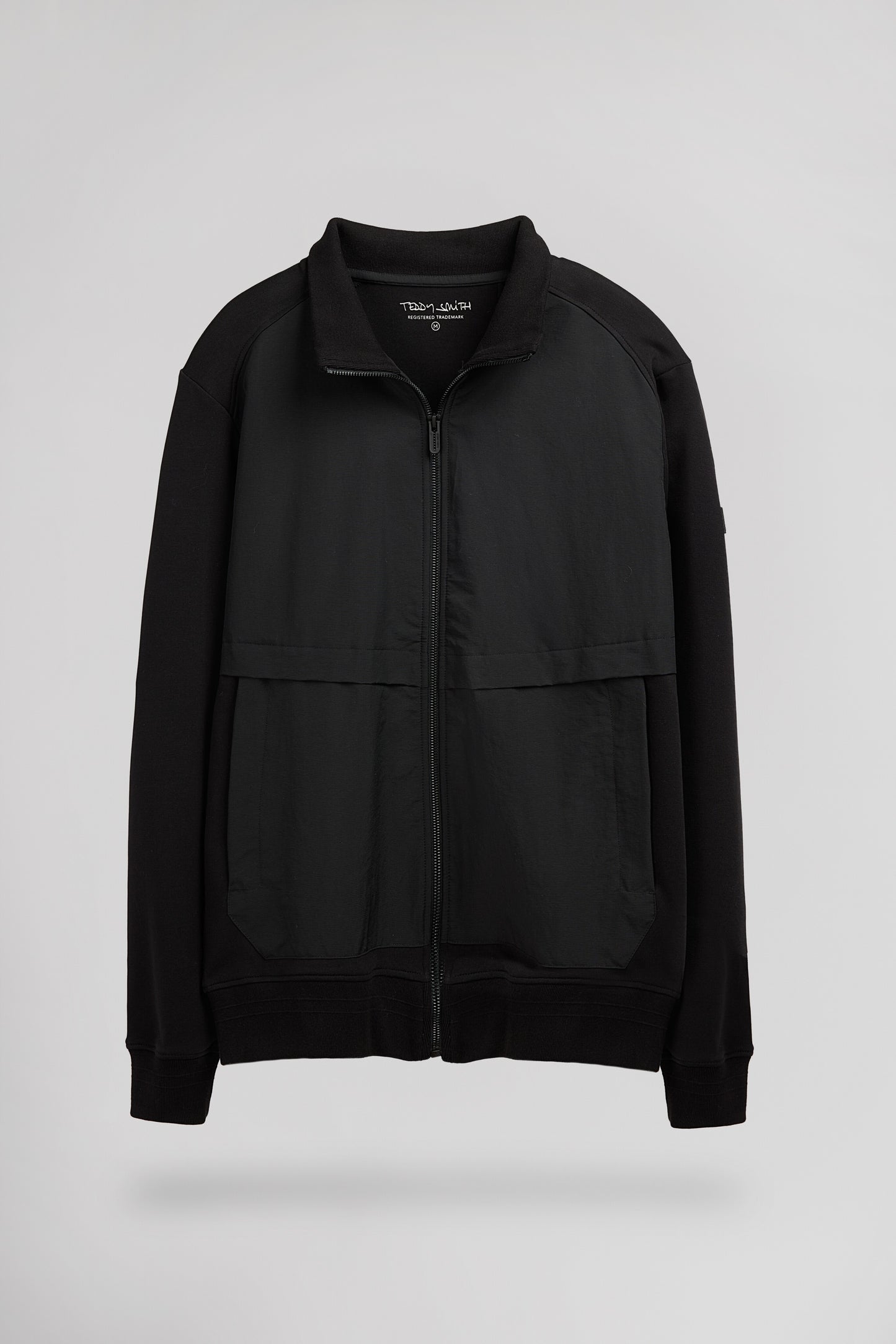 Gilet sweat col montant G-SABIN ZIP NOIR