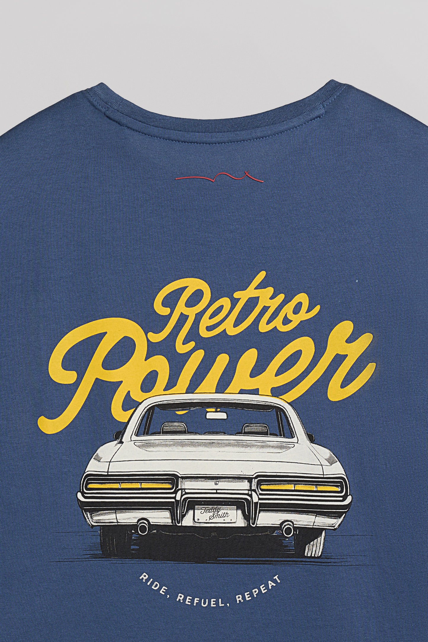 T-shirt col rond T-CARS MC FADED INDIGO
