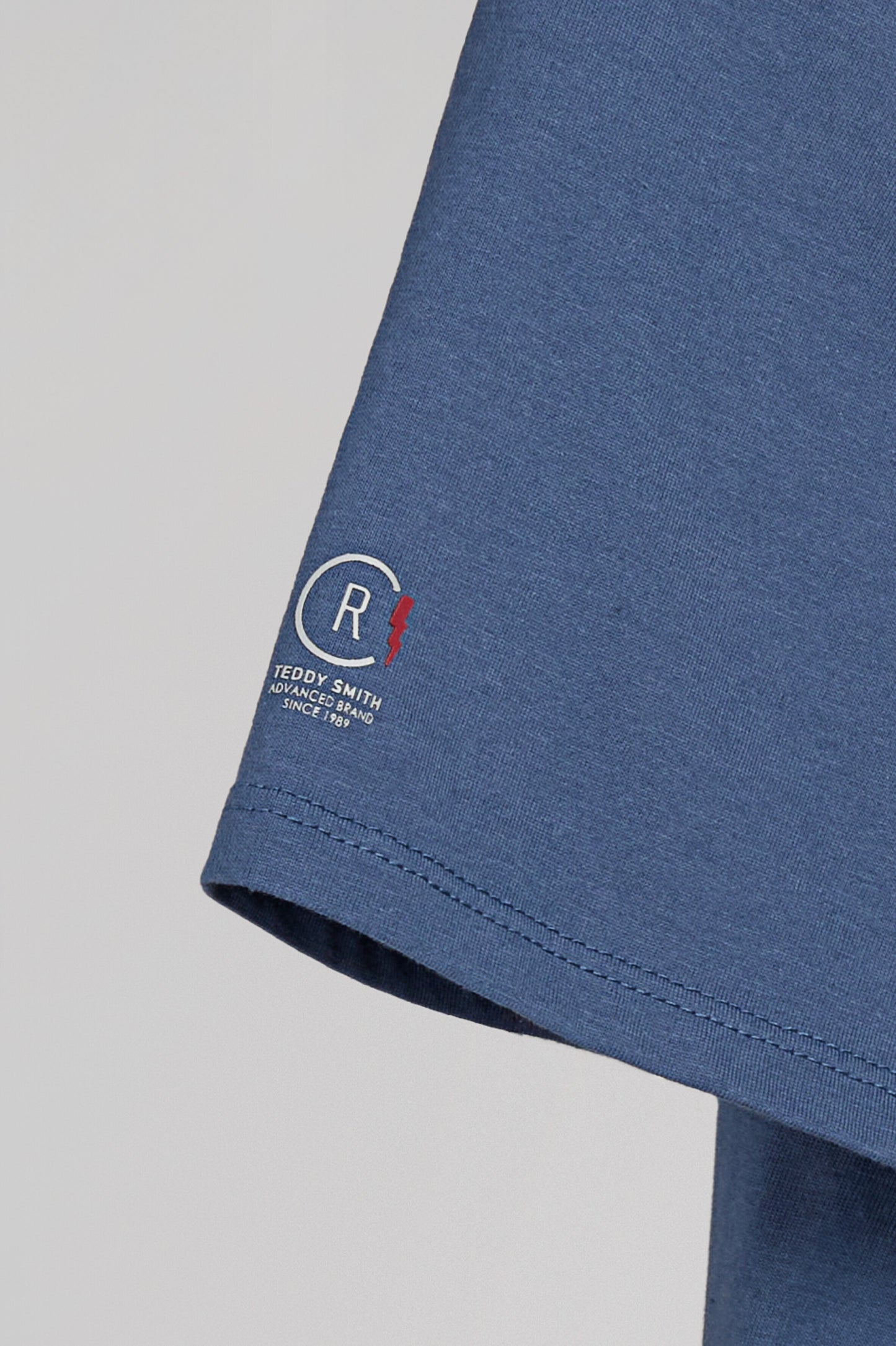 T-shirt col rond T-CARS MC FADED INDIGO