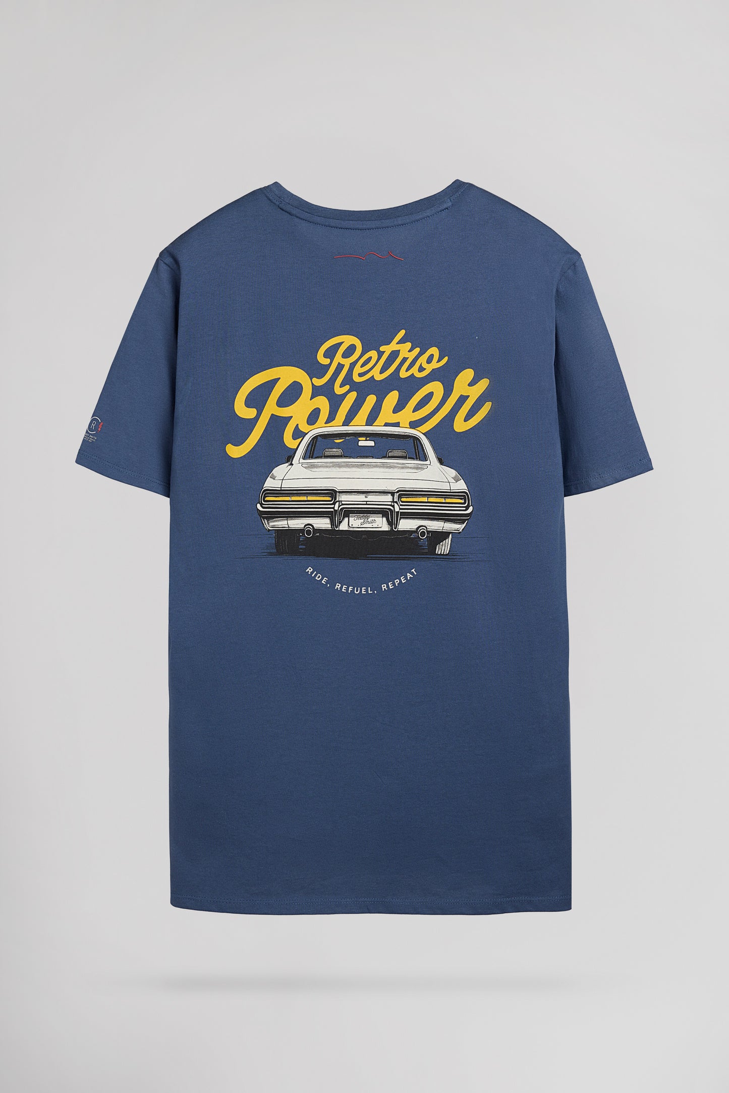 T-shirt col rond T-CARS MC FADED INDIGO