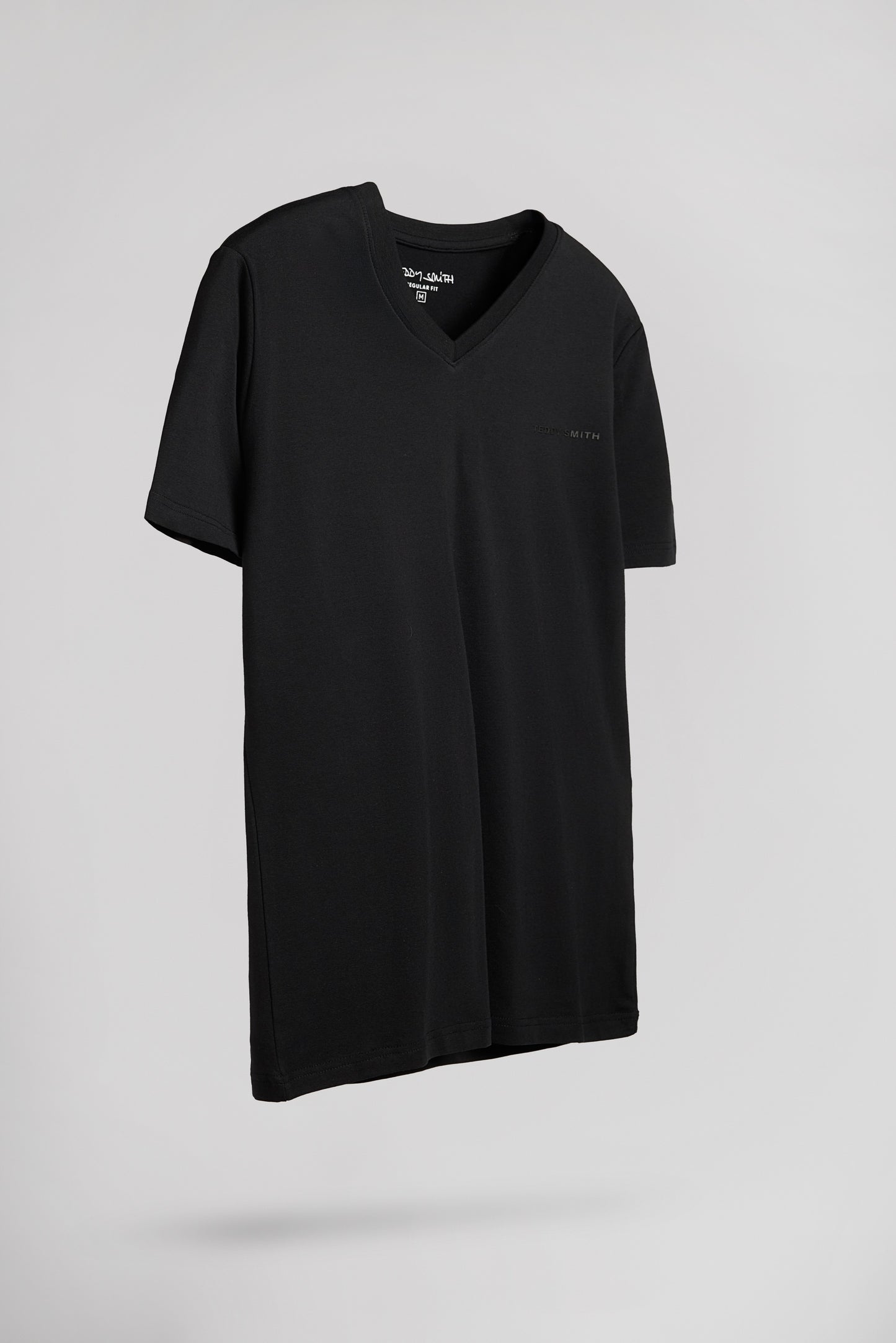 T-shirt col V TAWAX 2 NOIR
