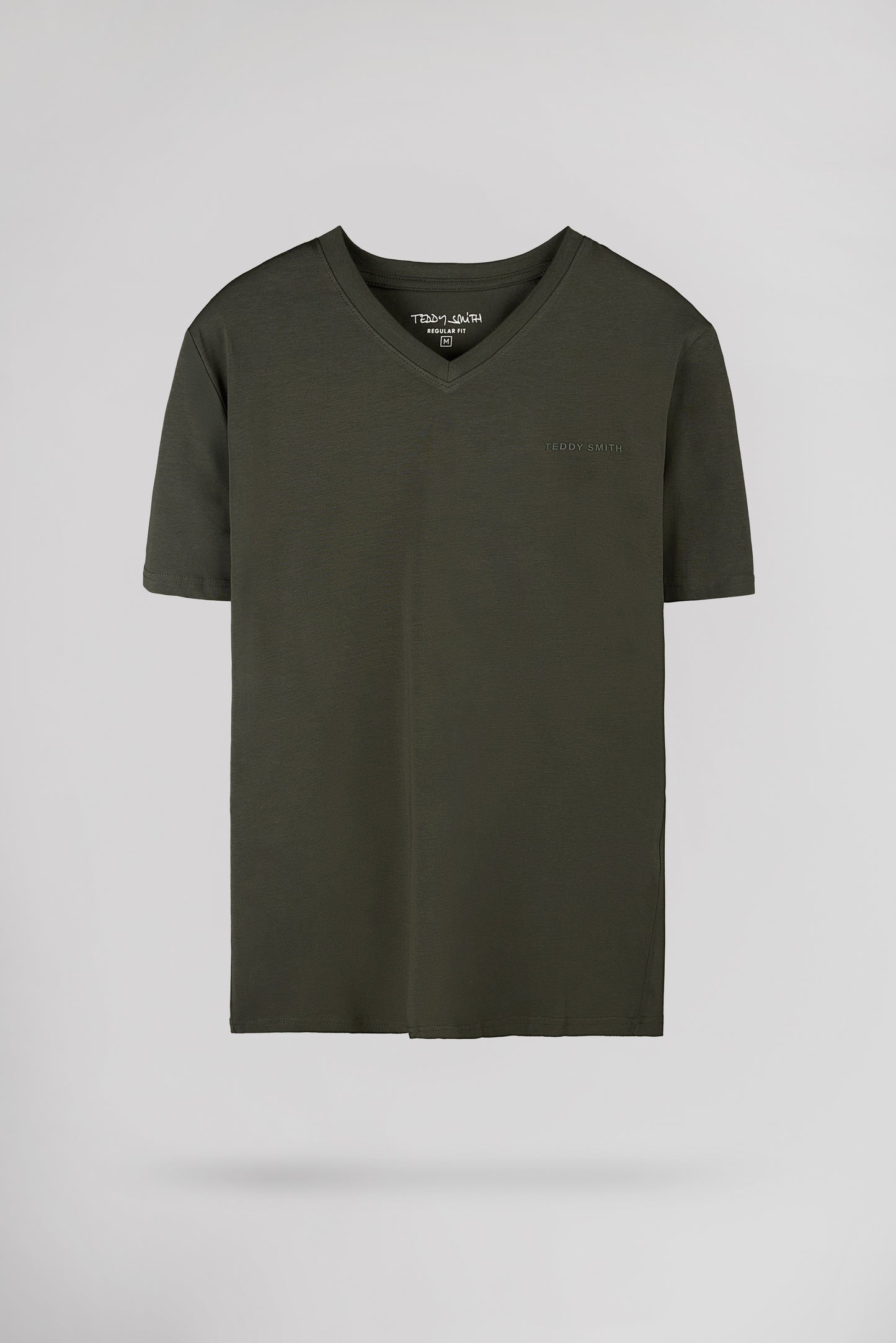 T-shirt col V TAWAX 2 MC DEEP KAKI