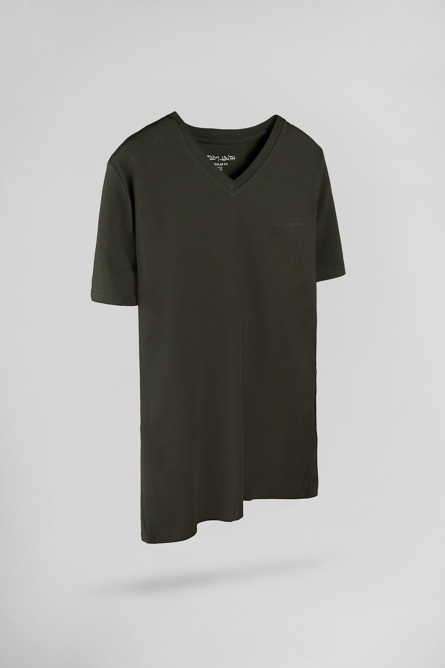 T-shirt col V TAWAX 2 MC DEEP KAKI