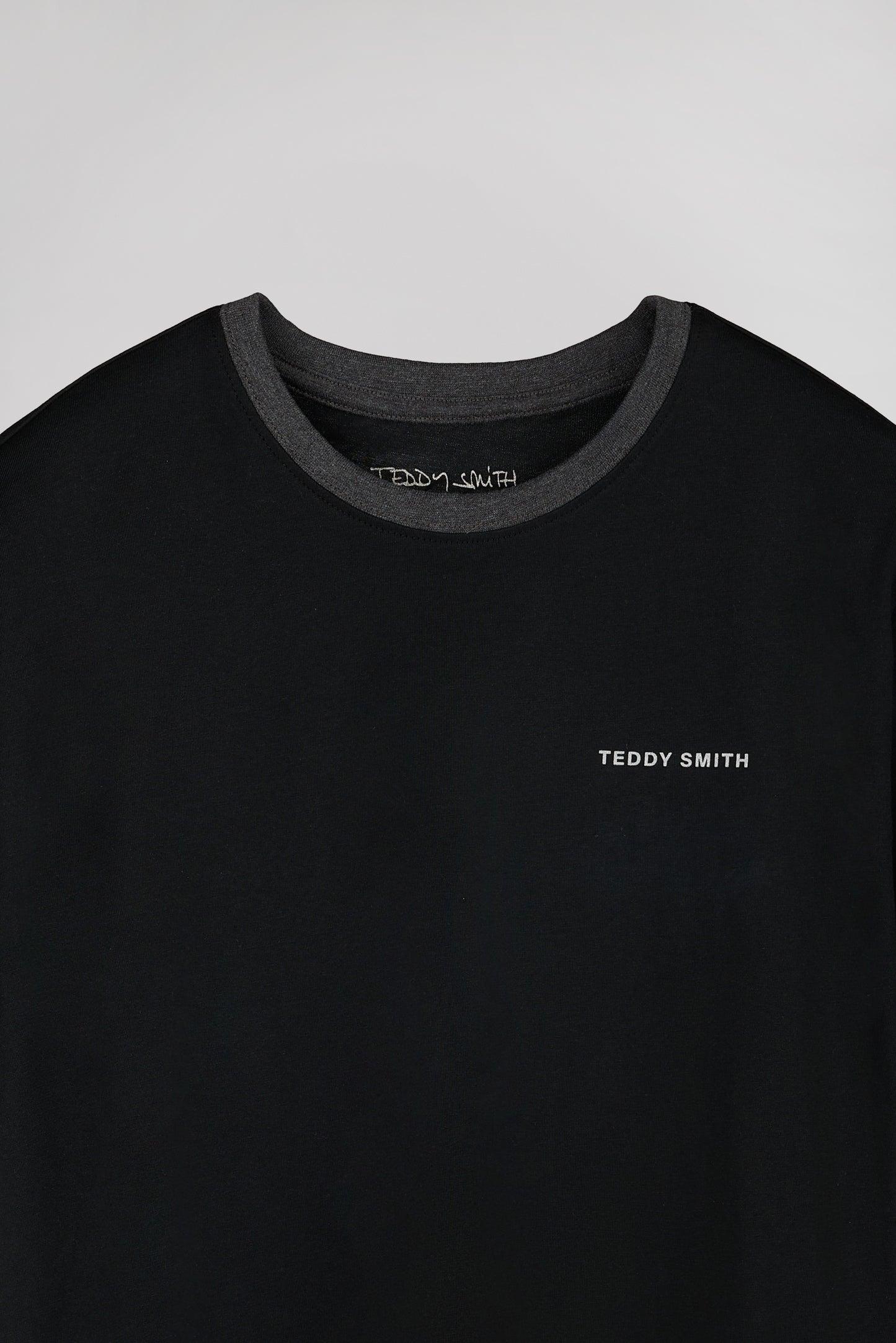 T-shirt col rond THE TEE 2 R NOIR/SILVER