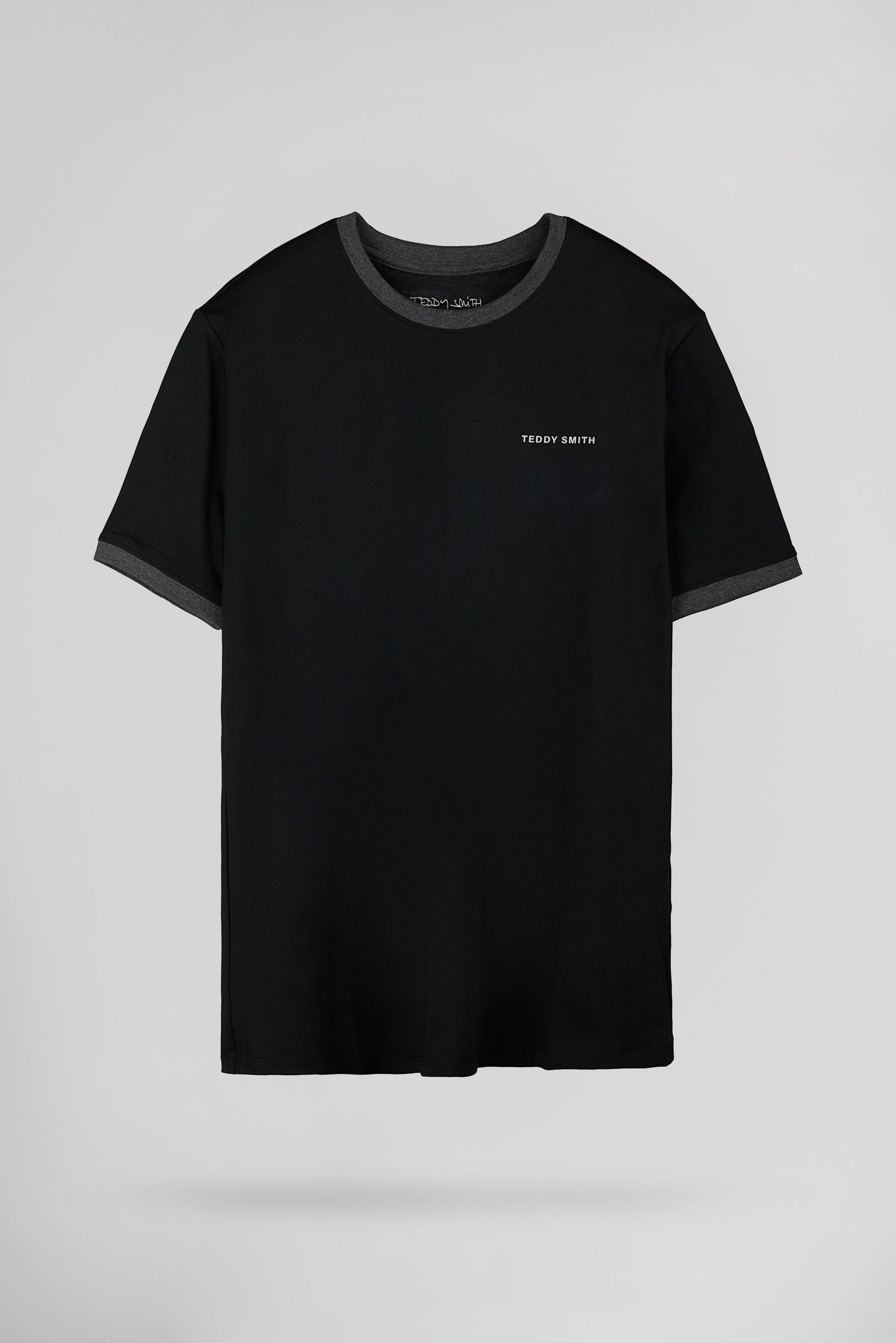 T-shirt col rond THE TEE 2 R NOIR/SILVER