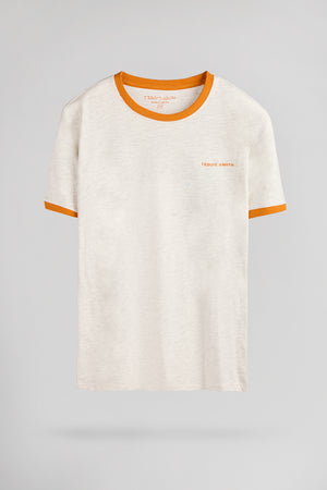 T-shirt THE-TEE 2 R MC BLANC IVOIRE CHINE