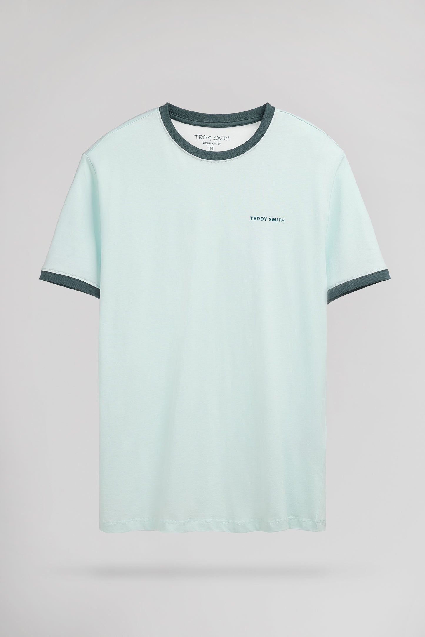 T-shirt col rond THE TEE 2 R MC BLEU GLACIER