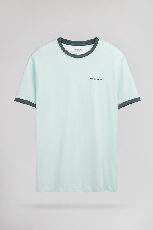 Achat T-shirt col rond THE TEE 2 R MC BLEU GLACIER