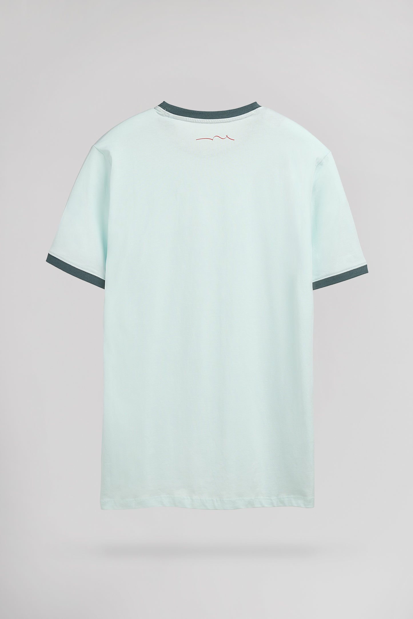 T-shirt col rond THE TEE 2 R MC BLEU GLACIER