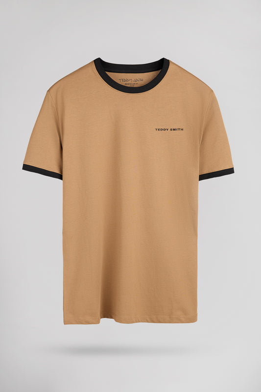 Achat T-shirt col rond THE-TEE 2 R MC NOISETTE
