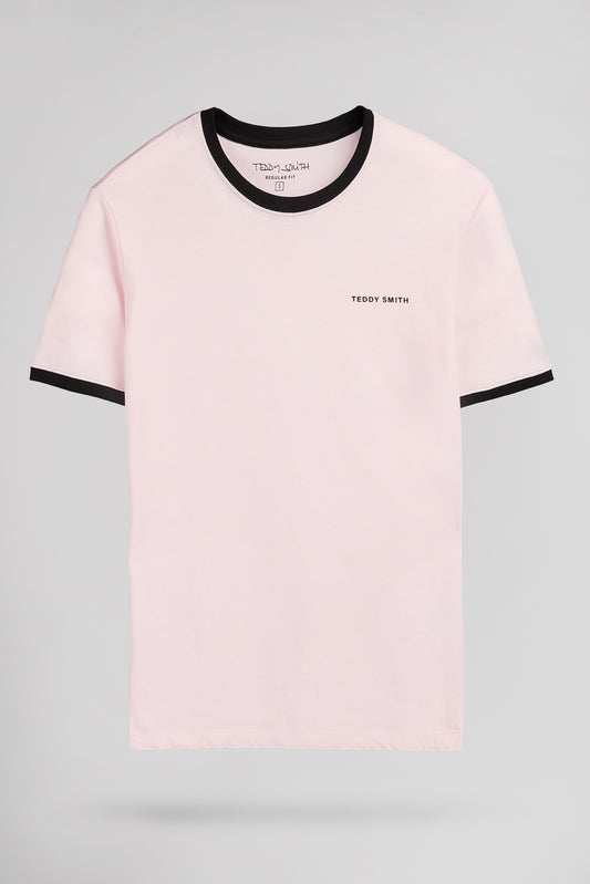 Achat T-shirt col rond THE-TEE 2 R MC PINK SHIRT