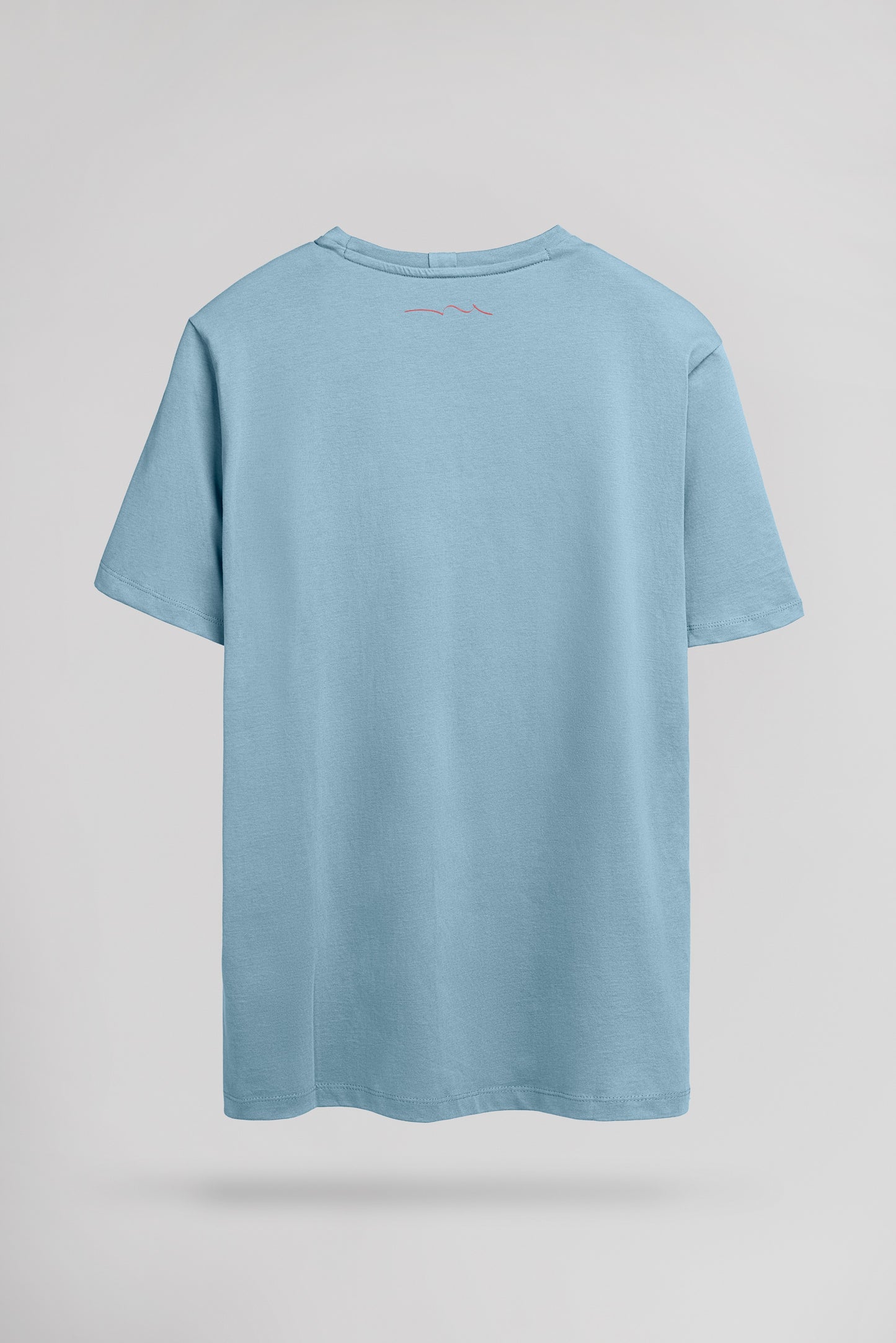 T-shirt col rond T-SOY 2 MC BLEU GRIS