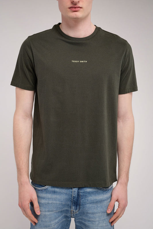 Achat T-shirt col rond T-SOY 2 MC DEEP KAKI