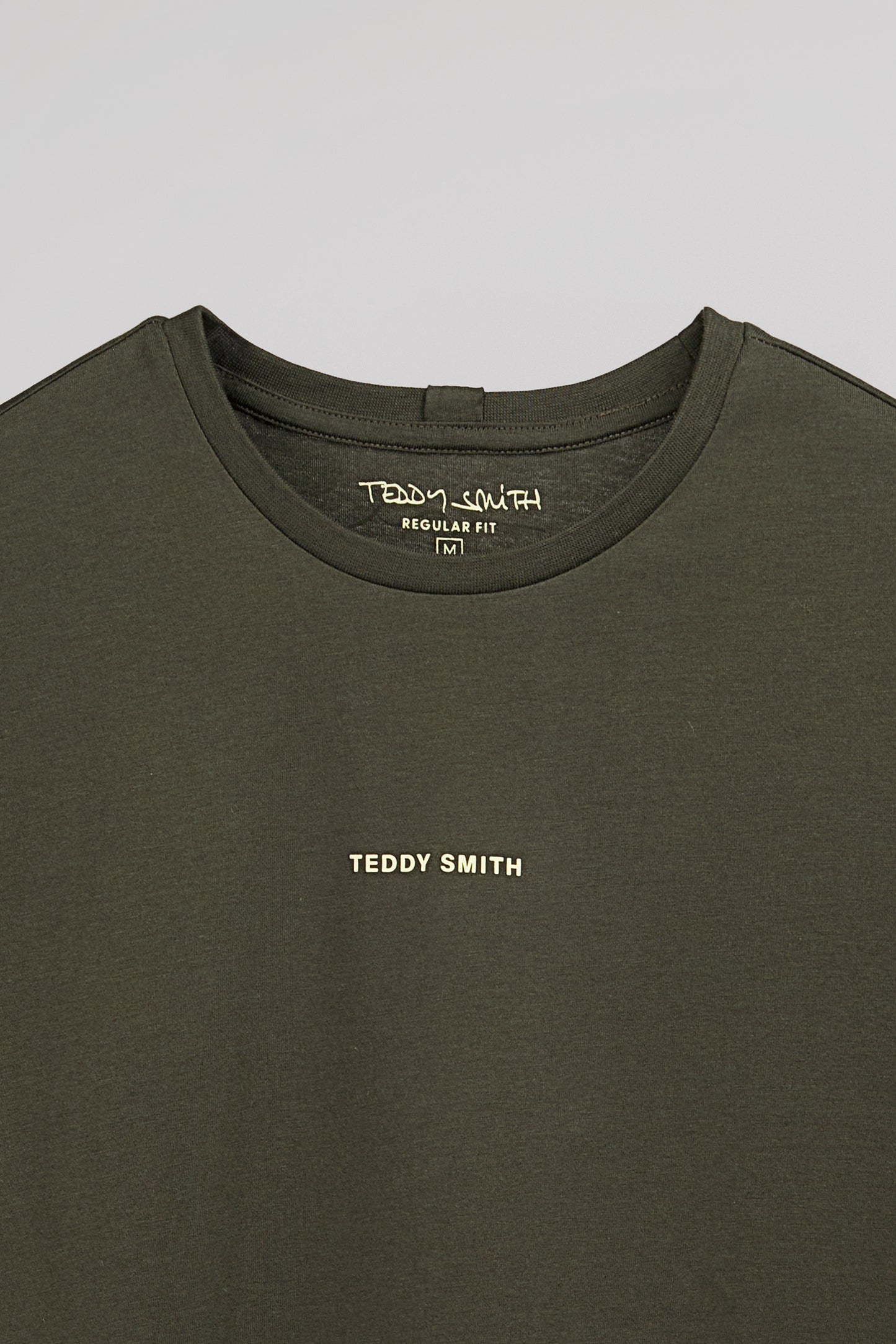 T-shirt col rond T-SOY 2 MC DEEP KAKI