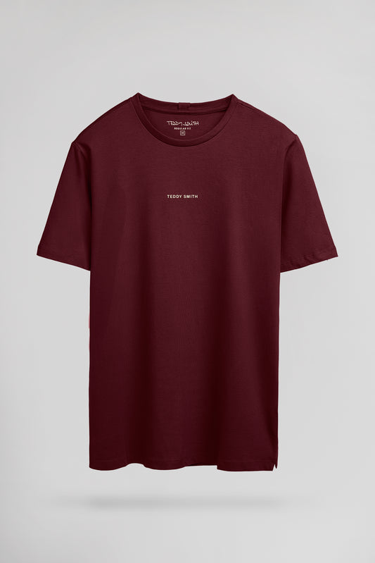 Achat T-shirt T-SOY 2 MC BORDEAUX FONCE