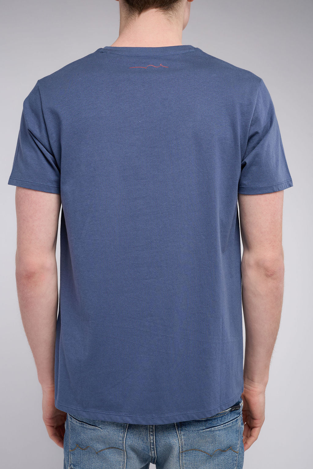 T-shirt col rond THE TEE 1 MC FADED INDIGO