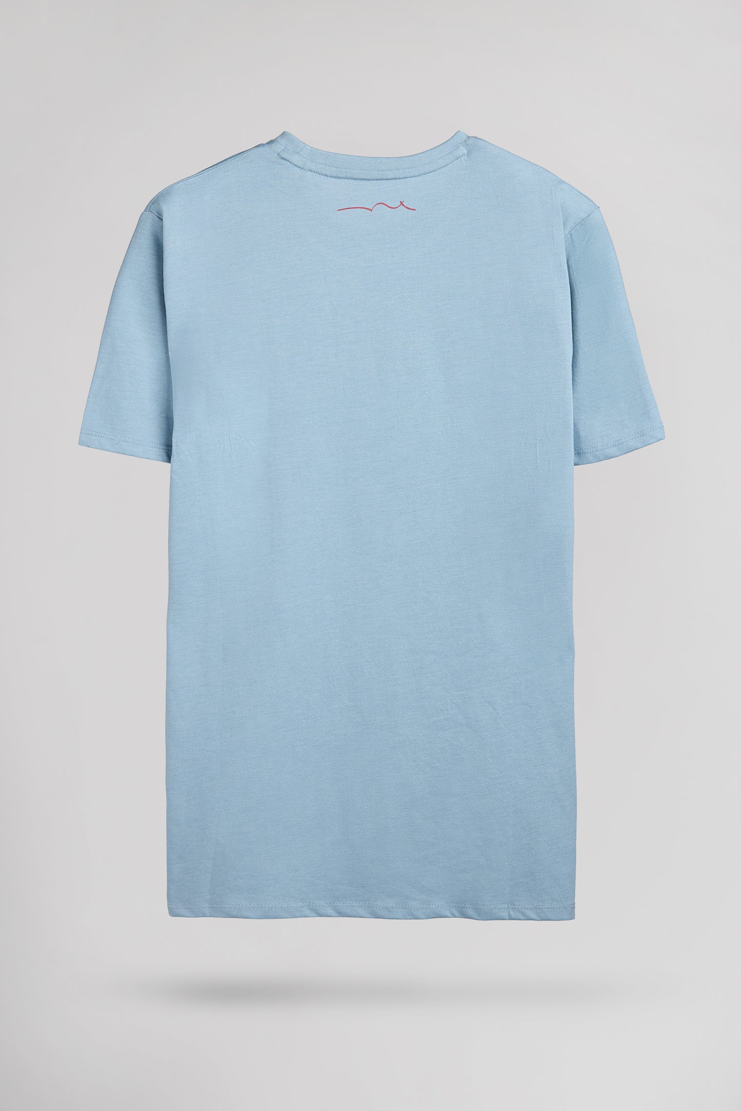 T-shirt col rond THE TEE 1 MC BLEU GRIS CHINE