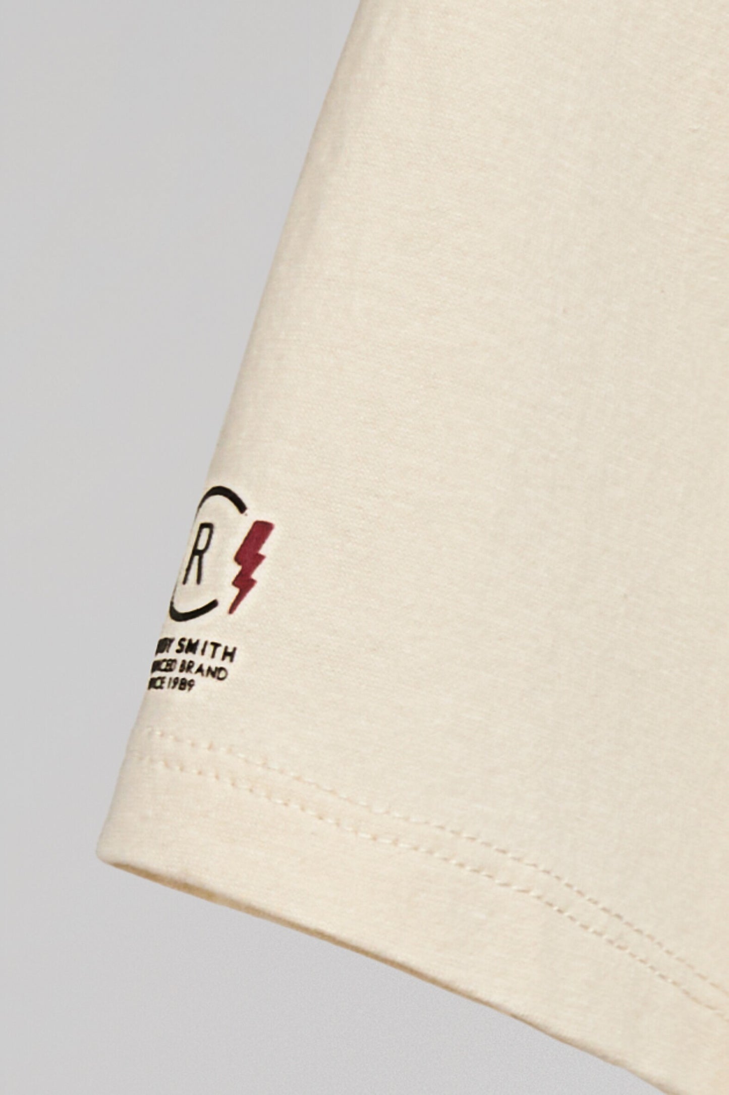 T-shirt col rond T-CARSER MC CREAM