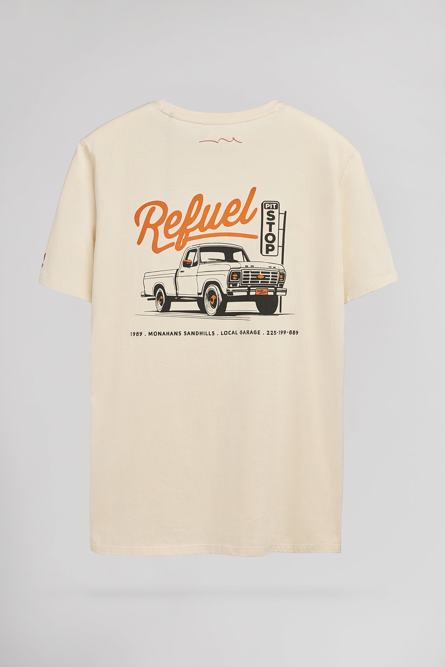T-shirt col rond T-CARSER MC CREAM